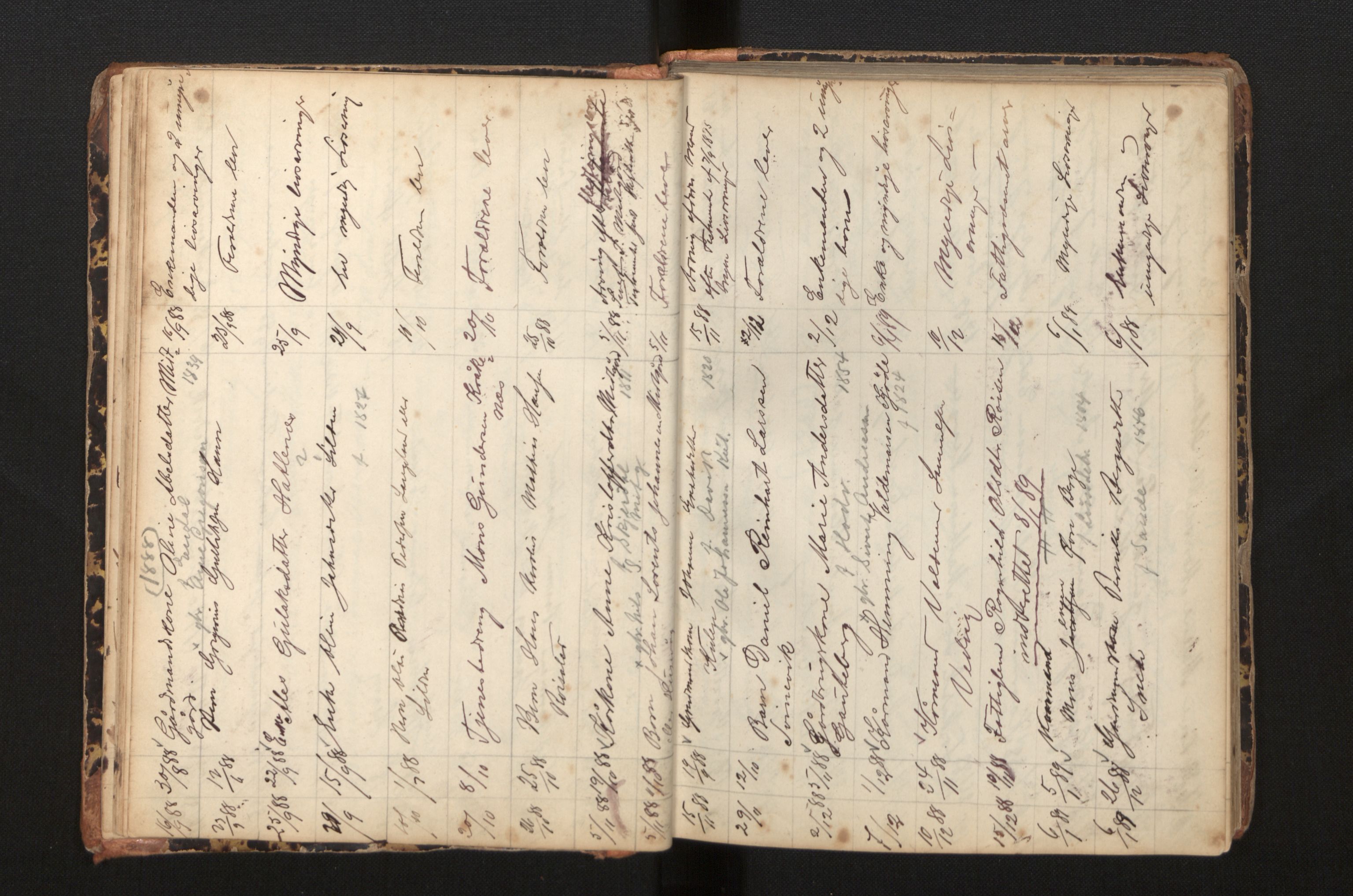 Lensmannen i Selje, AV/SAB-A-29701/0006/L0005: Dødsfallprotokoll, 1884-1910