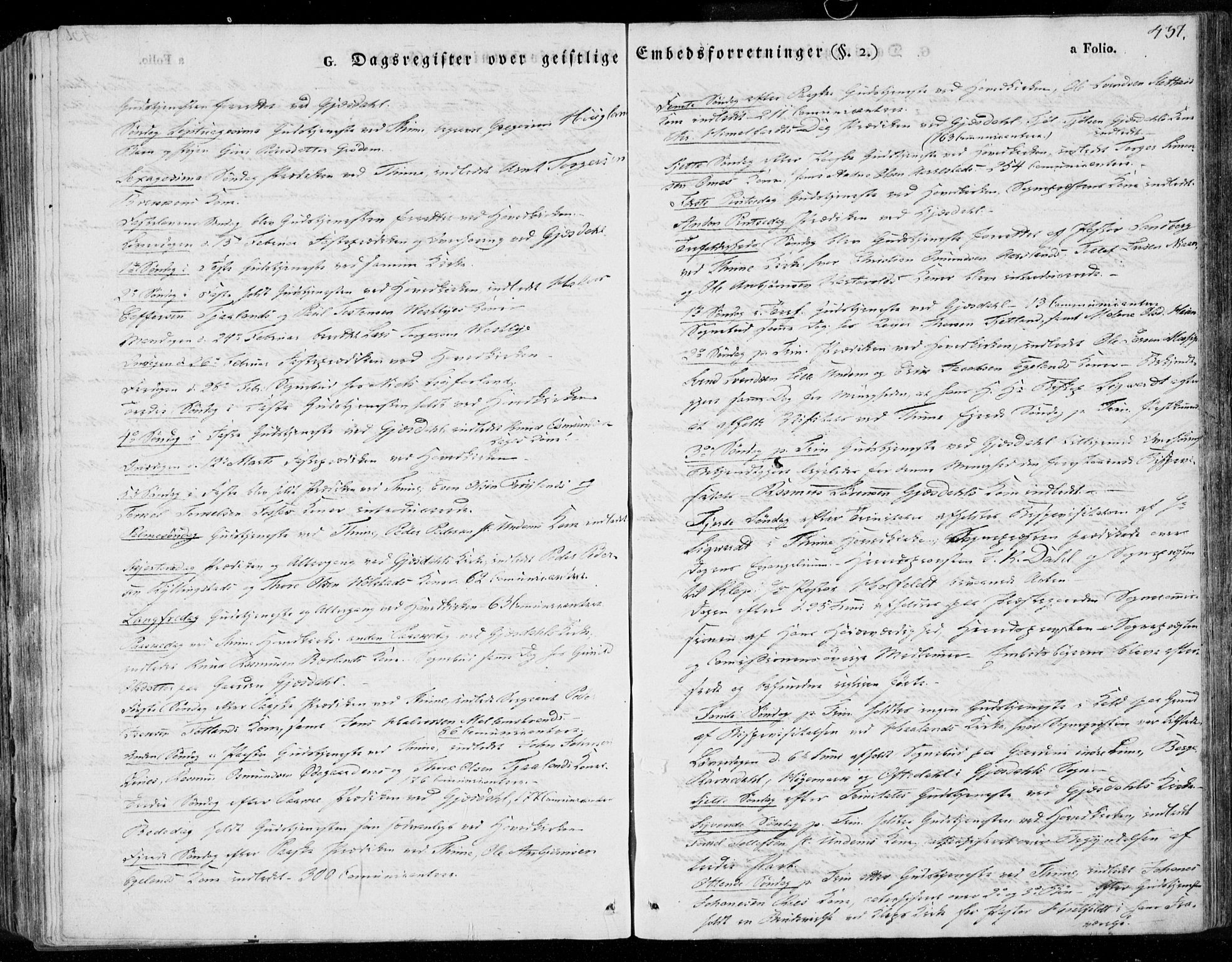 Lye sokneprestkontor, AV/SAST-A-101794/001/30BA/L0004: Parish register (official) no. A 4, 1826-1841, p. 437