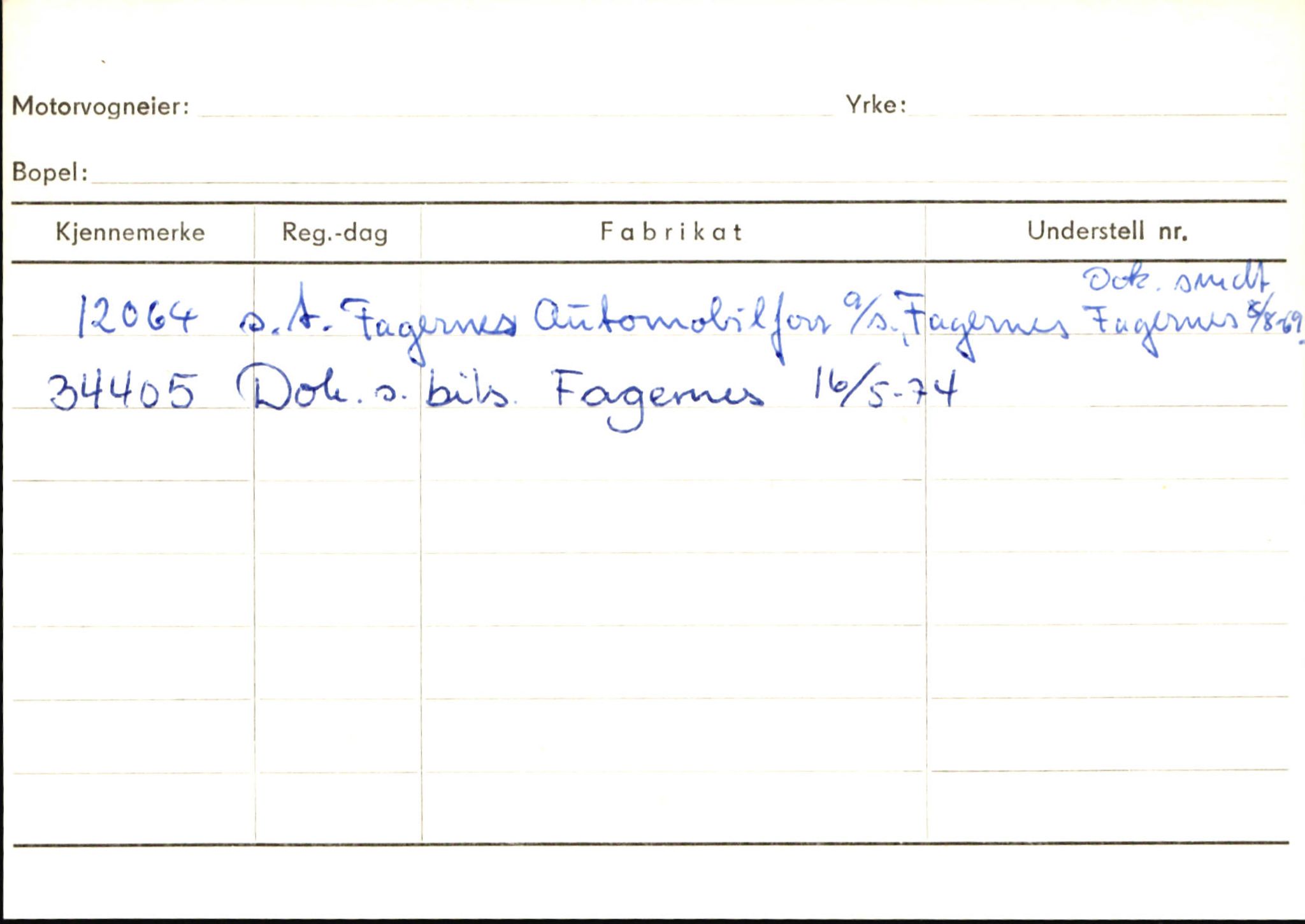 Statens vegvesen, Sogn og Fjordane vegkontor, AV/SAB-A-5301/4/F/L0146: Registerkort Årdal R-Å samt diverse kort, 1945-1975, p. 747