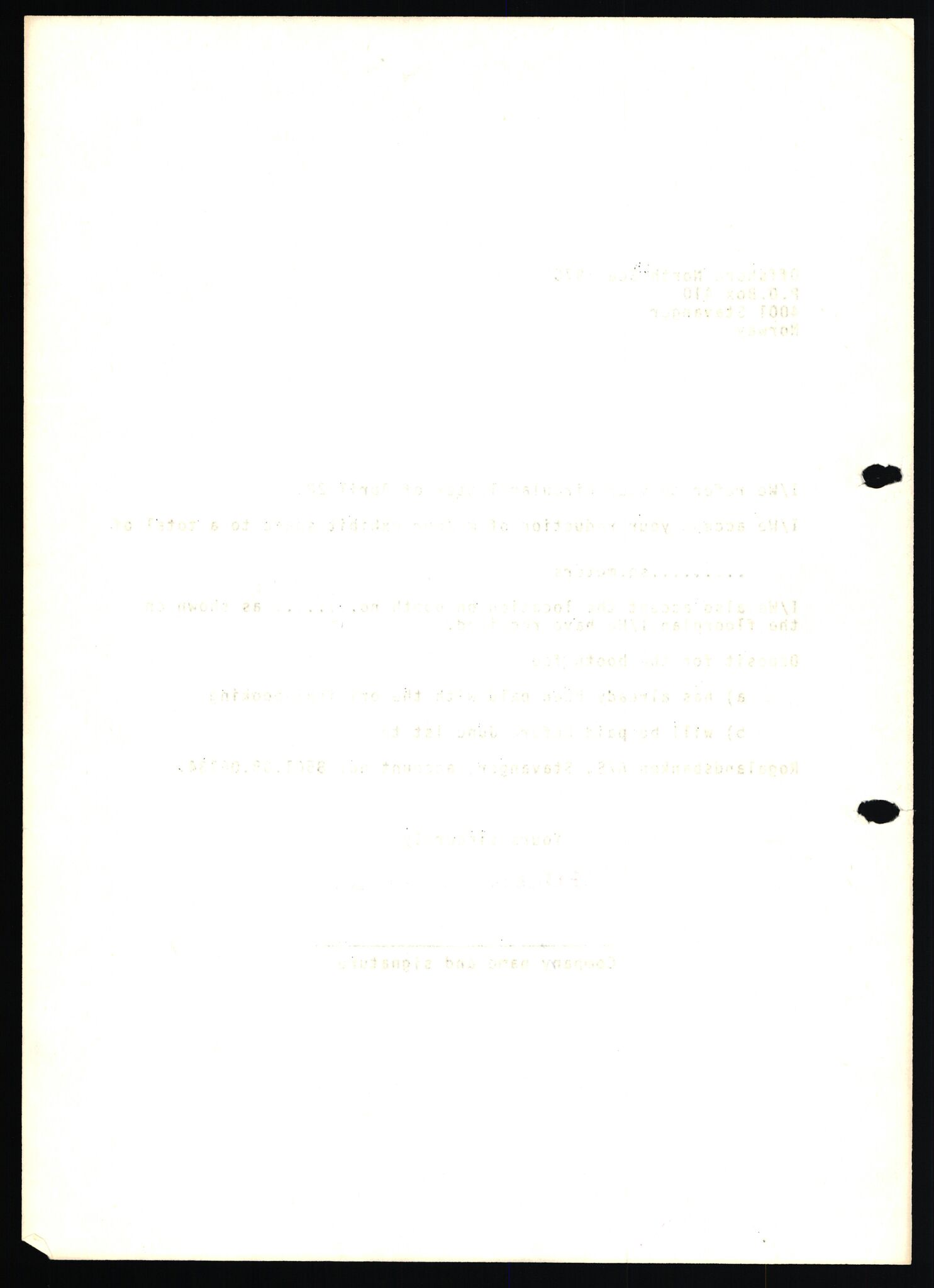 Pa 1716 - Stiftelsen Offshore Northern Seas, AV/SAST-A-102319/F/Fb/L0001: Søknadsskjemaer, 1974-1976, p. 1063