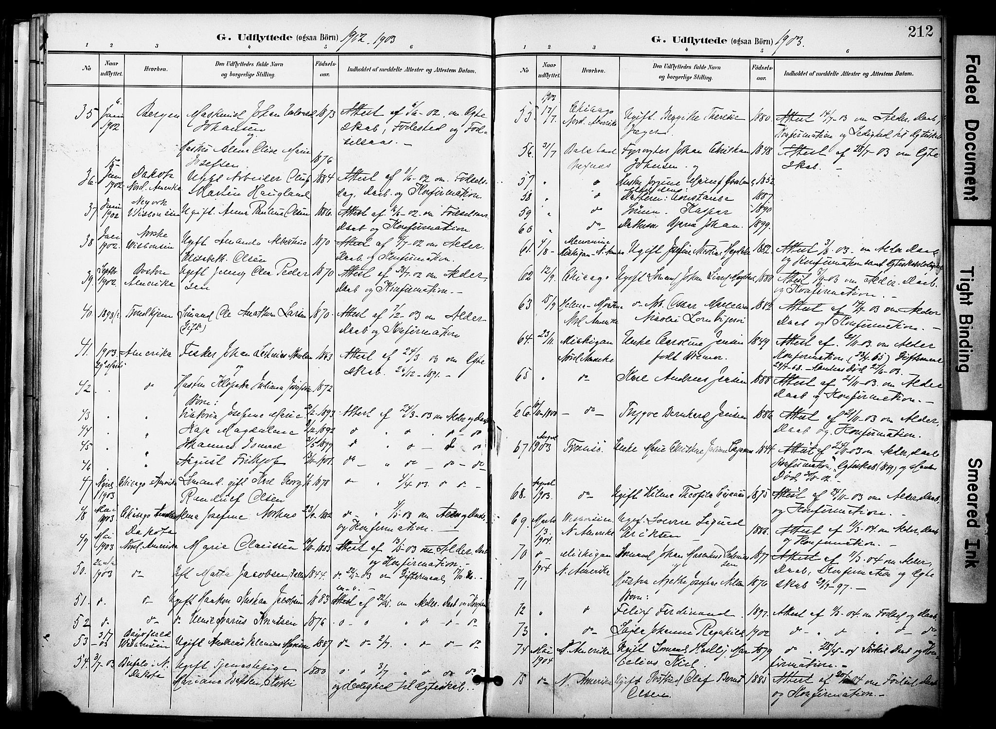 Hammerfest sokneprestkontor, SATØ/S-1347/H/Ha/L0010.kirke: Parish register (official) no. 10, 1898-1905, p. 212