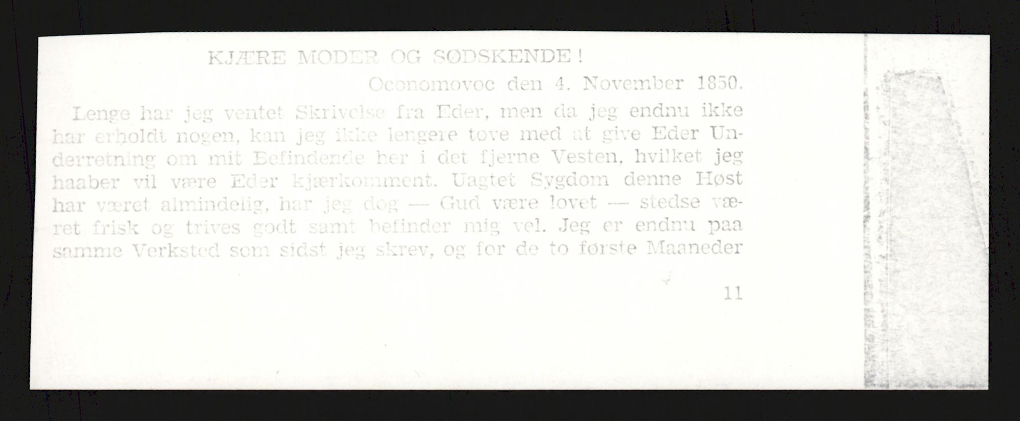 Samlinger til kildeutgivelse, Amerikabrevene, AV/RA-EA-4057/F/L0015: Innlån fra Oppland: Sæteren - Vigerust, 1838-1914, p. 55