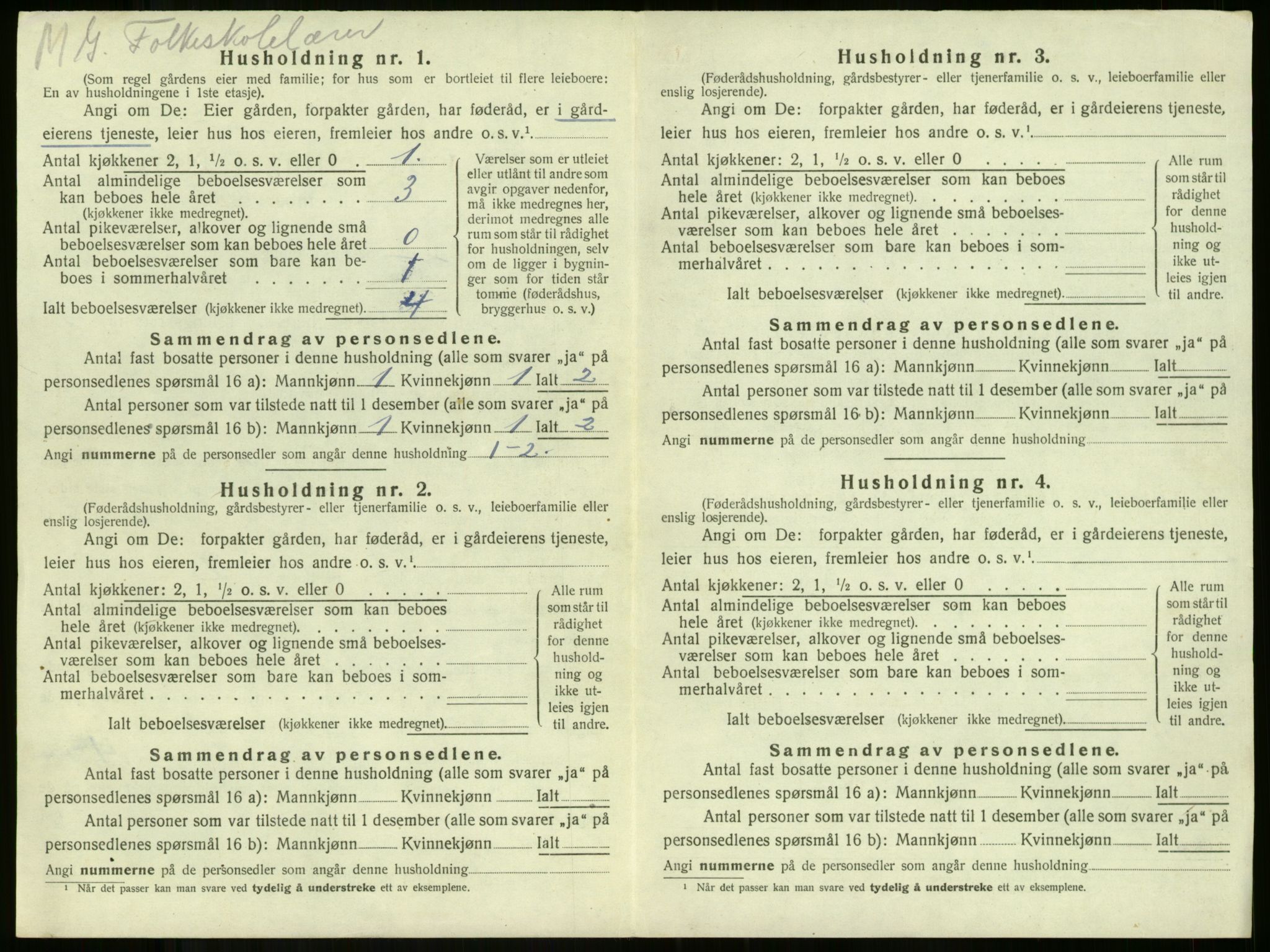 SAKO, 1920 census for Ramnes, 1920, p. 597