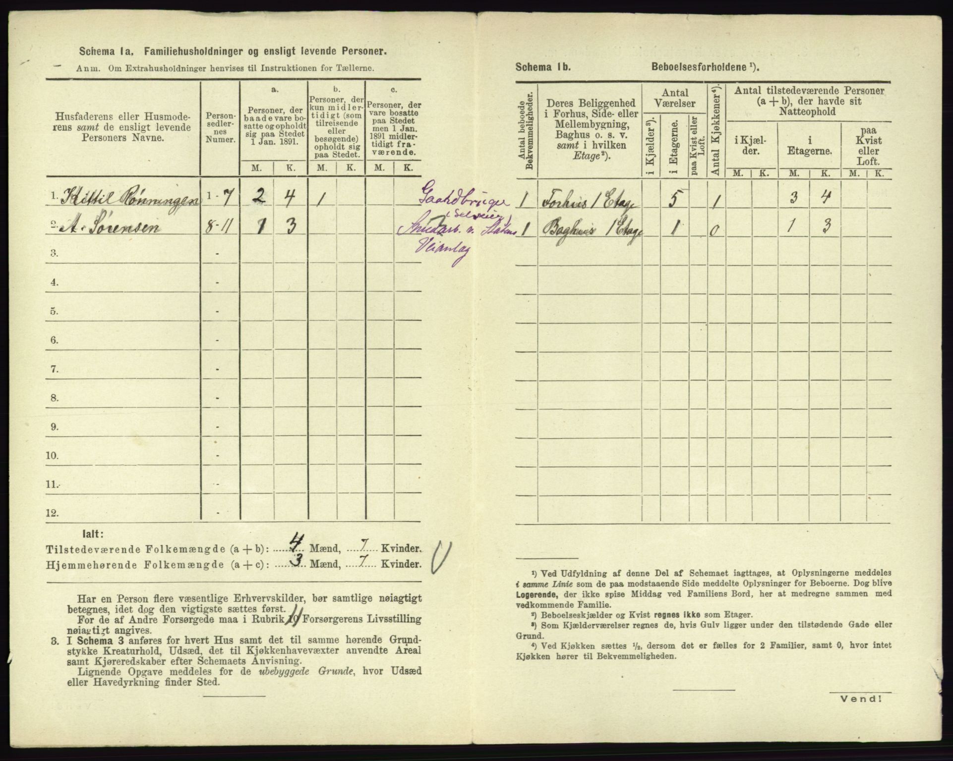 RA, 1891 census for 0604 Kongsberg, 1891, p. 744