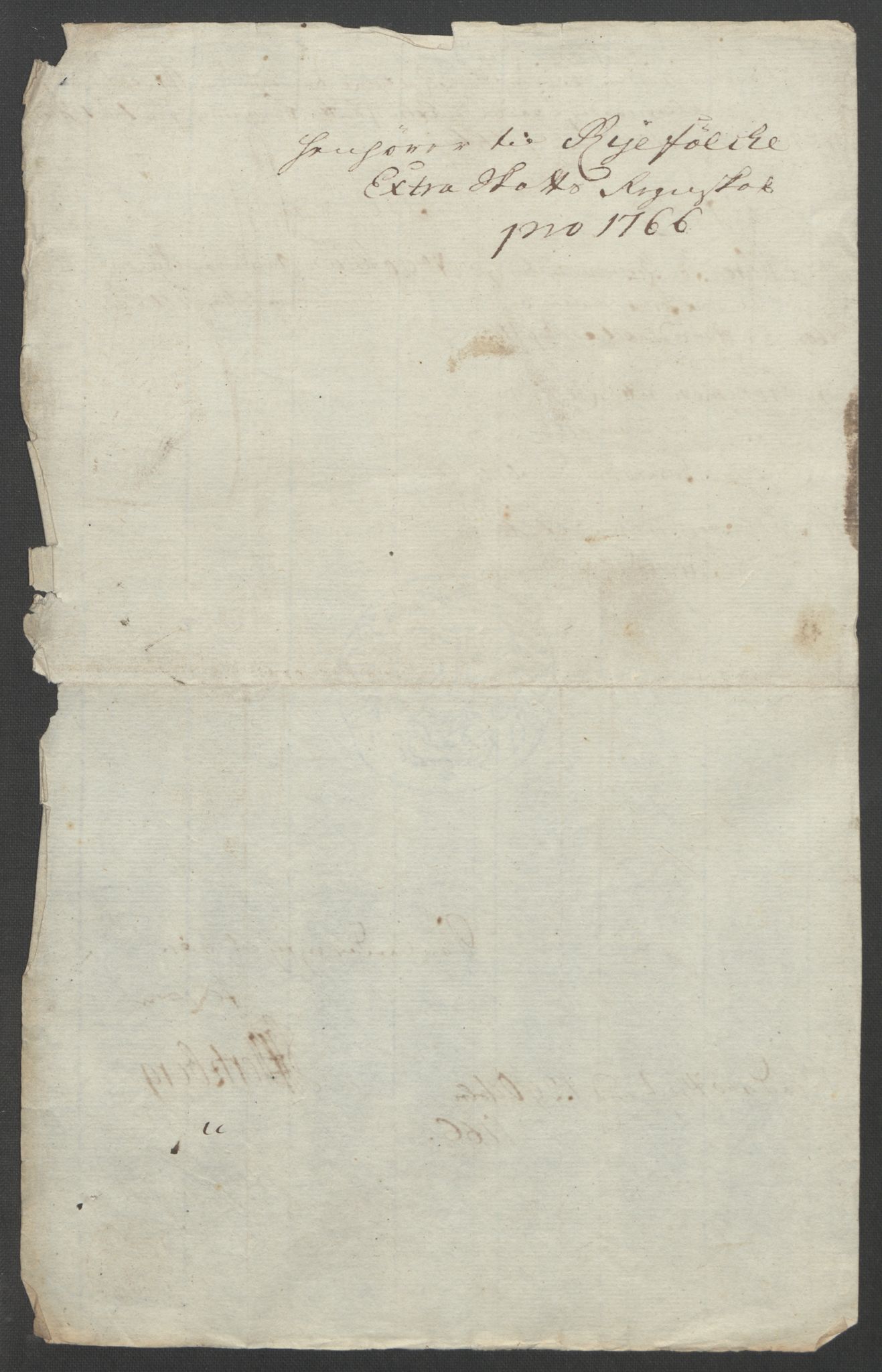 Rentekammeret inntil 1814, Reviderte regnskaper, Fogderegnskap, RA/EA-4092/R47/L2972: Ekstraskatten Ryfylke, 1762-1780, p. 88