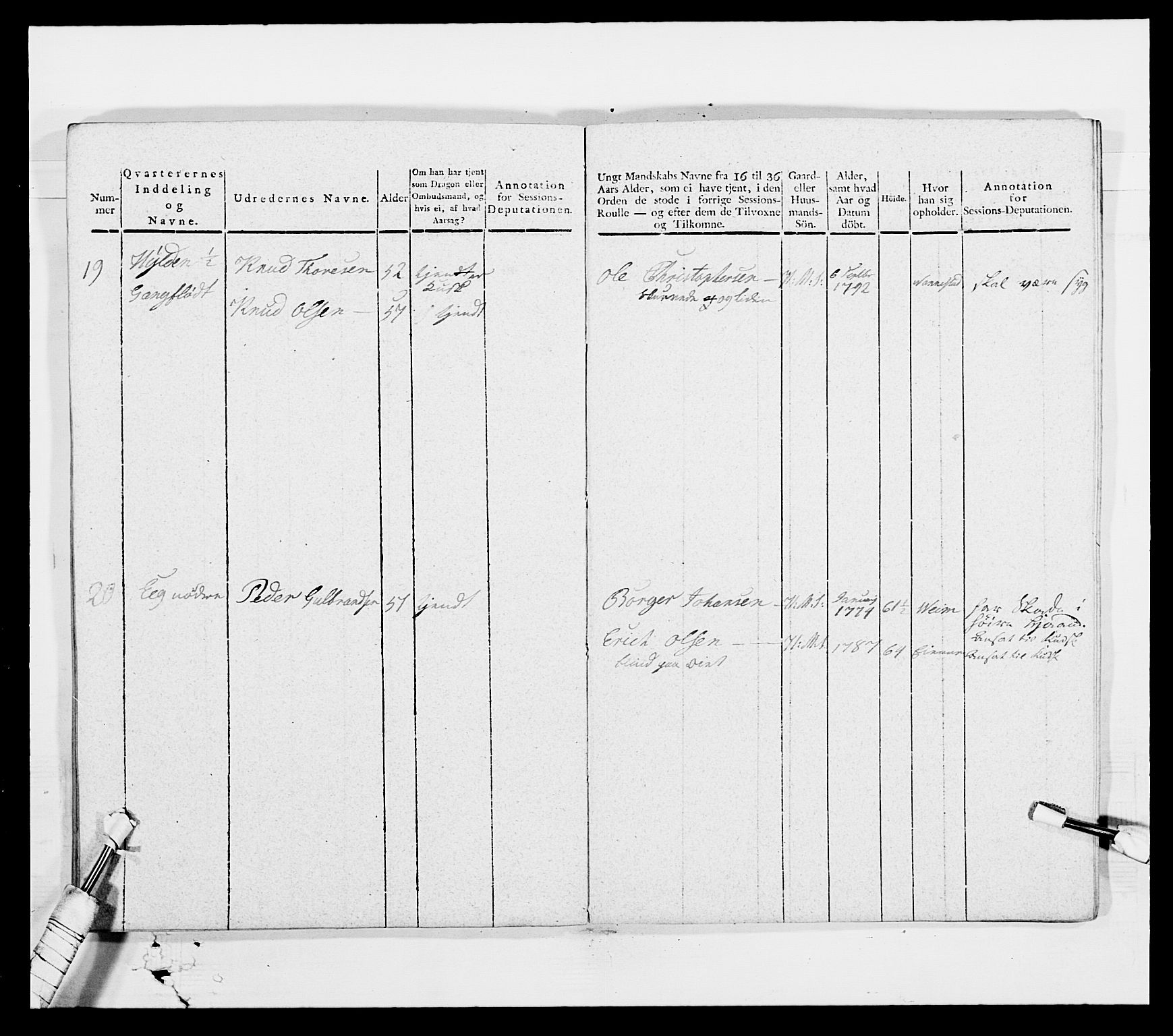 Generalitets- og kommissariatskollegiet, Det kongelige norske kommissariatskollegium, AV/RA-EA-5420/E/Eh/L0003: 1. Sønnafjelske dragonregiment, 1767-1812, p. 701