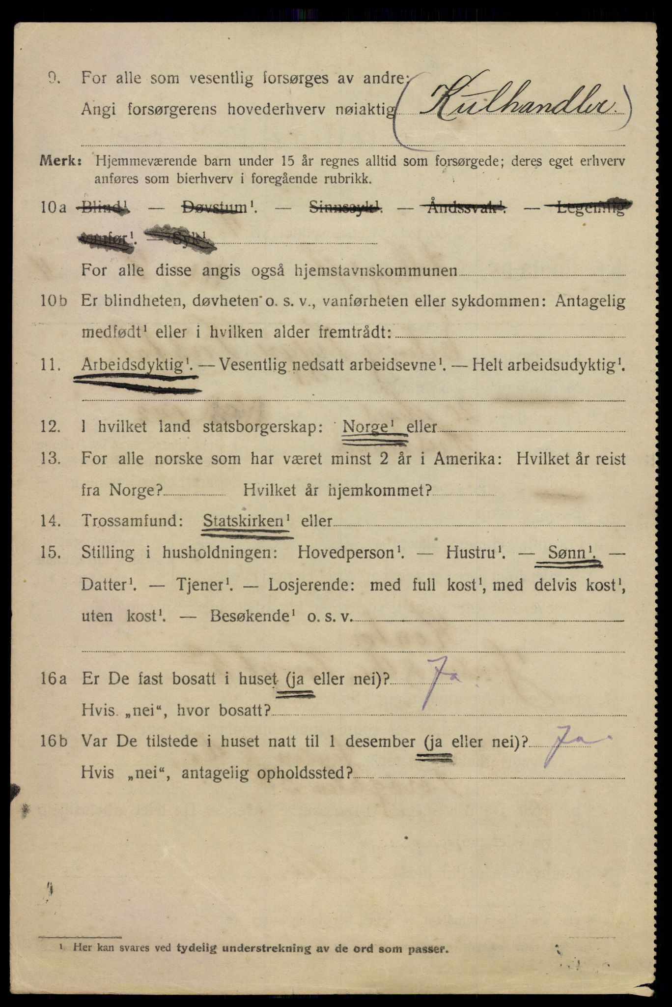 SAO, 1920 census for Kristiania, 1920, p. 296014