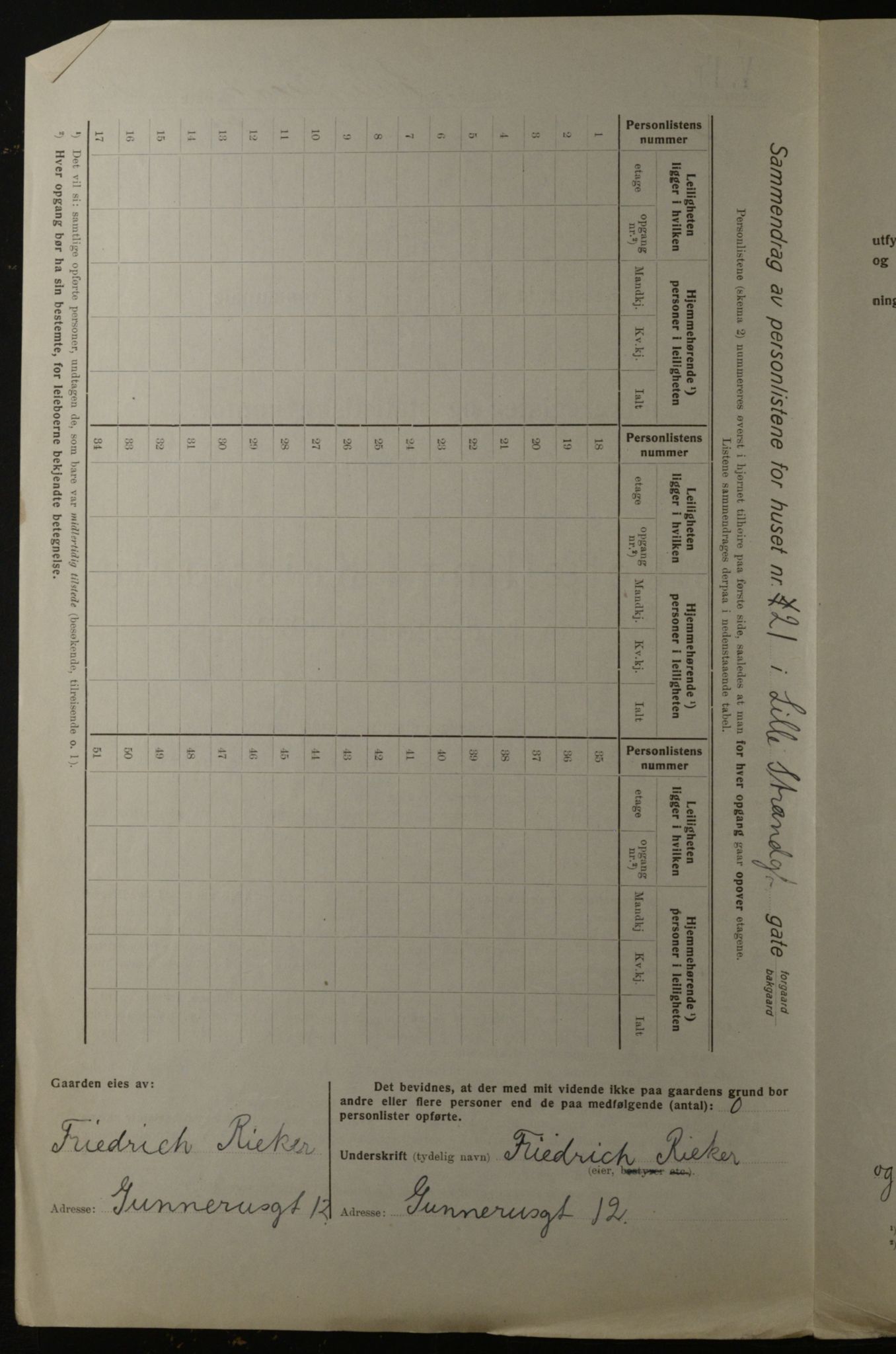 OBA, Municipal Census 1923 for Kristiania, 1923, p. 114844