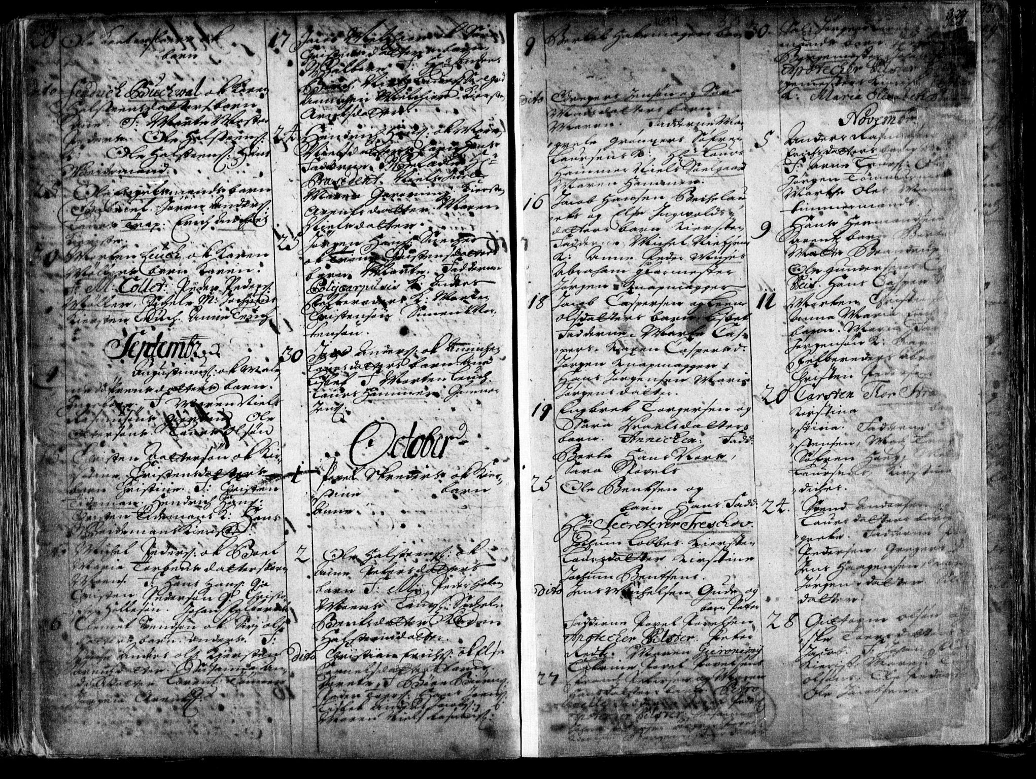 Oslo domkirke Kirkebøker, AV/SAO-A-10752/F/Fa/L0001: Parish register (official) no. 1, 1648-1704, p. 326-327