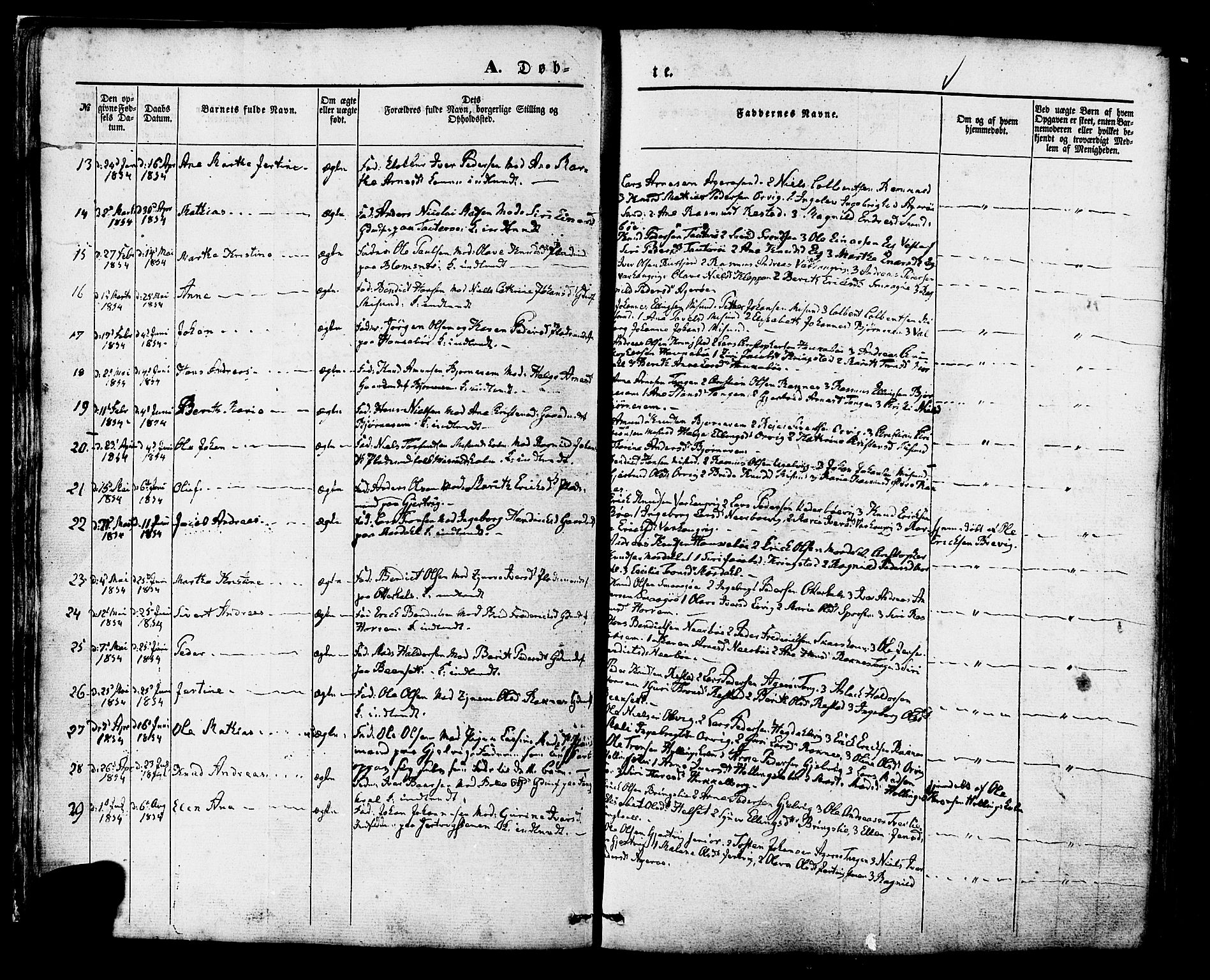 Ministerialprotokoller, klokkerbøker og fødselsregistre - Møre og Romsdal, AV/SAT-A-1454/560/L0719: Parish register (official) no. 560A03, 1845-1872, p. 26