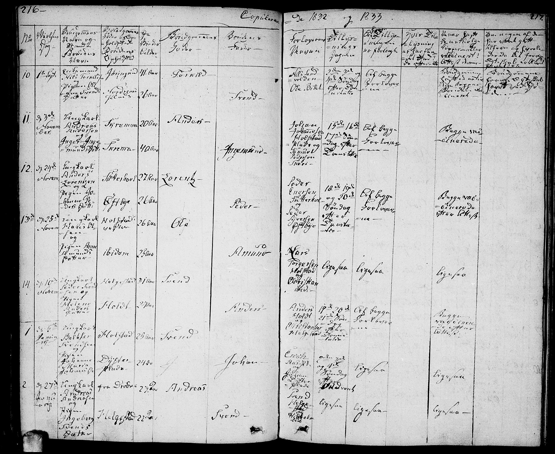 Ås prestekontor Kirkebøker, SAO/A-10894/F/Fa/L0005: Parish register (official) no. I 5, 1827-1840, p. 216-217