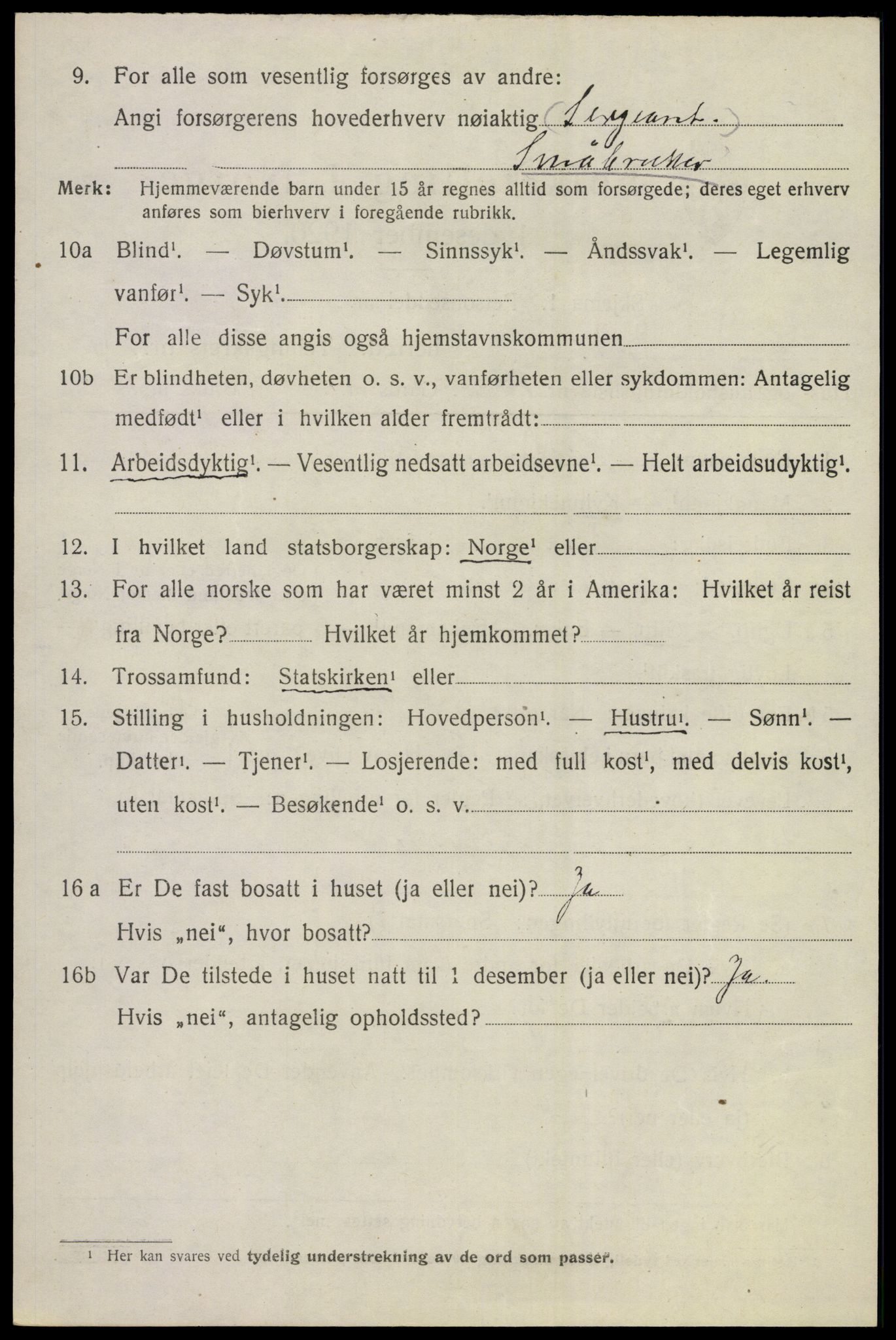 SAKO, 1920 census for Hole, 1920, p. 972