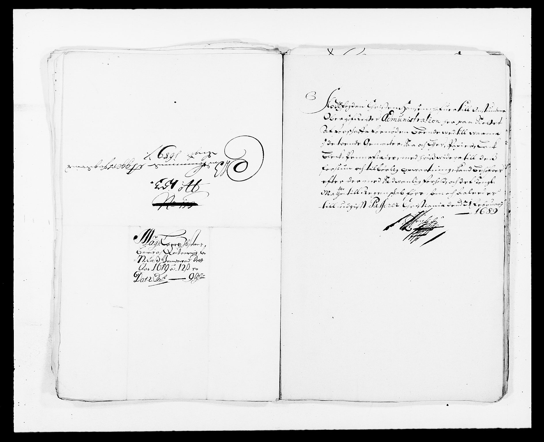 Rentekammeret inntil 1814, Reviderte regnskaper, Fogderegnskap, AV/RA-EA-4092/R08/L0424: Fogderegnskap Aker, 1682-1689, p. 286