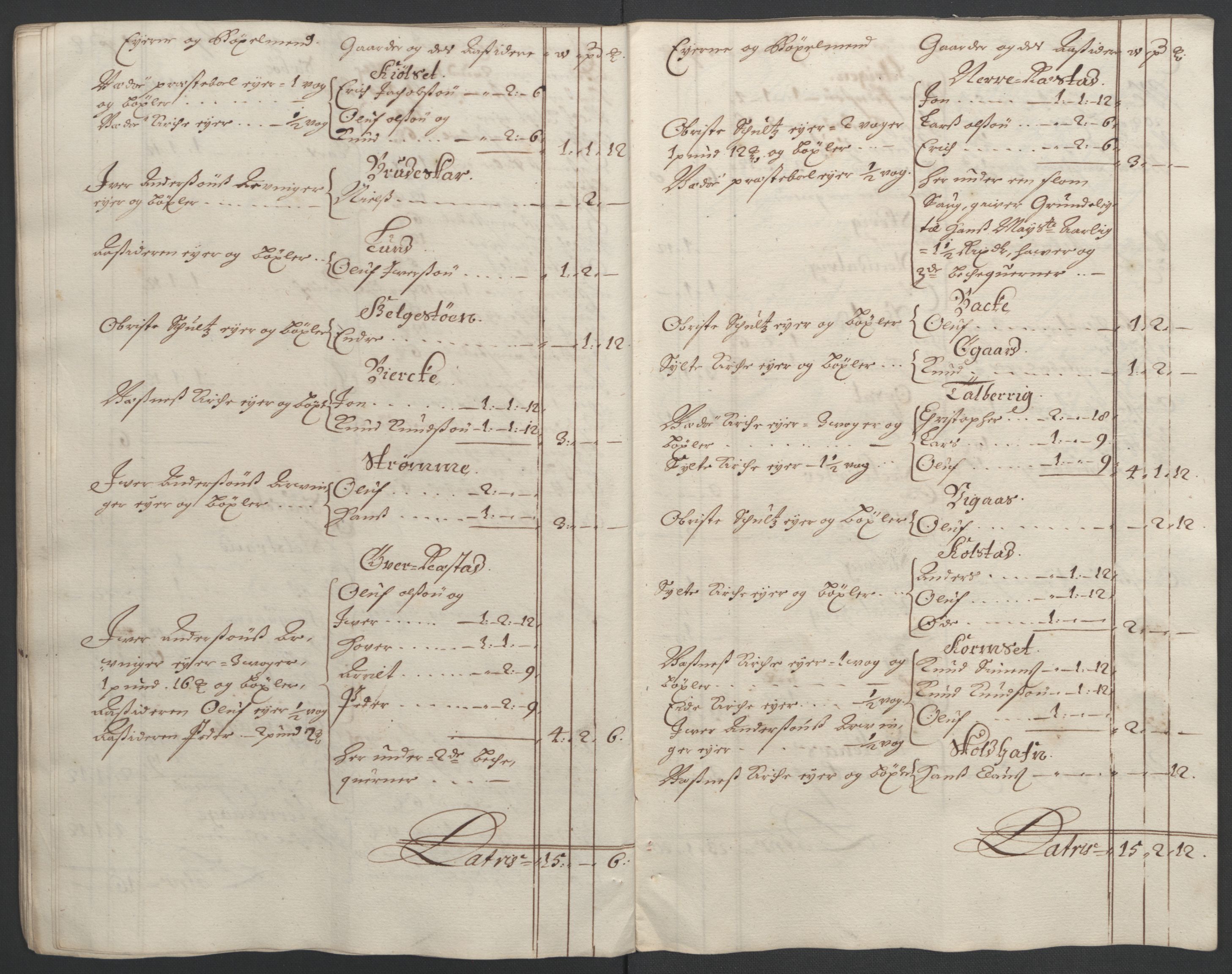 Rentekammeret inntil 1814, Reviderte regnskaper, Fogderegnskap, RA/EA-4092/R55/L3649: Fogderegnskap Romsdal, 1690-1691, p. 38