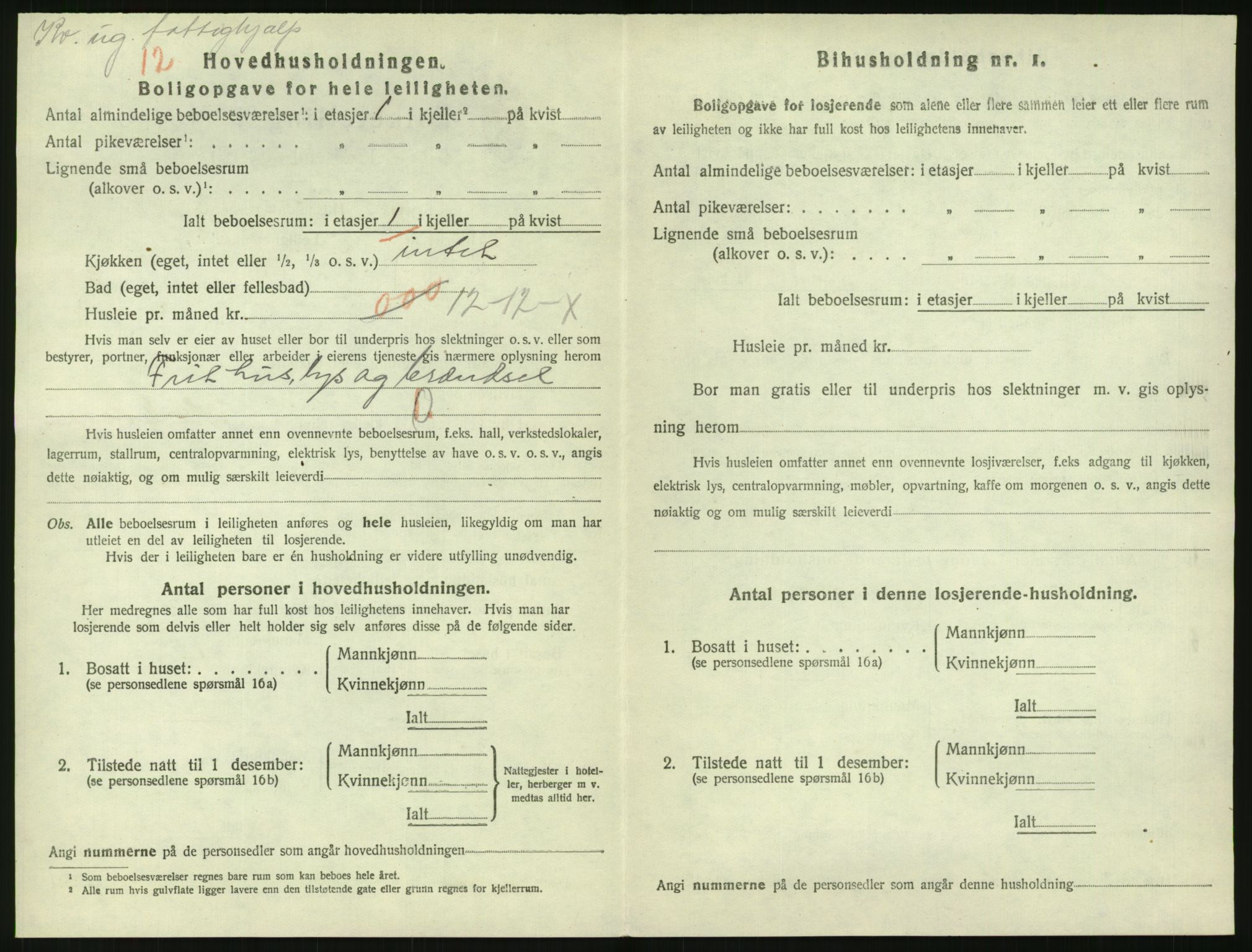 SAK, 1920 census for Risør, 1920, p. 2864