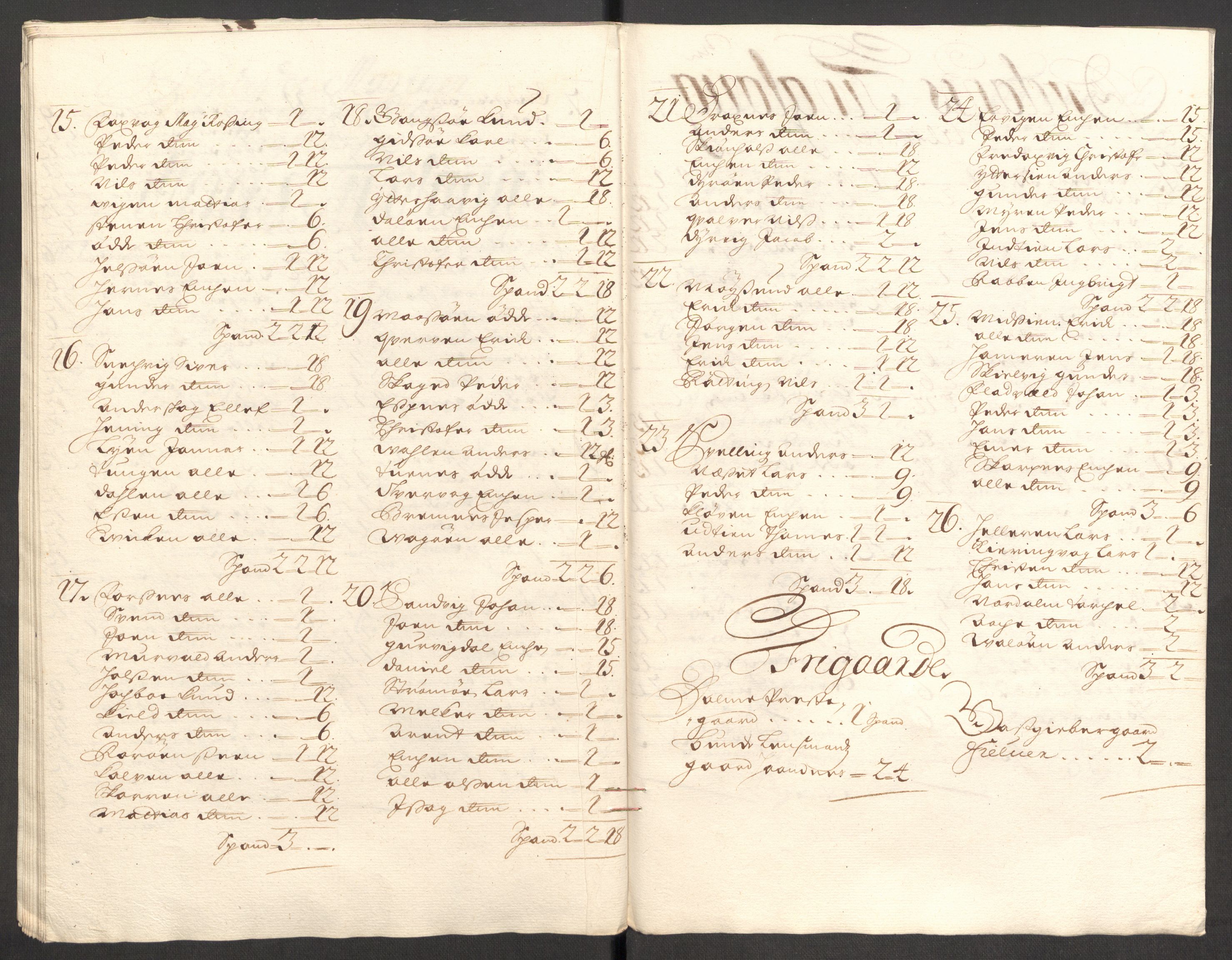 Rentekammeret inntil 1814, Reviderte regnskaper, Fogderegnskap, AV/RA-EA-4092/R57/L3853: Fogderegnskap Fosen, 1698-1699, p. 139