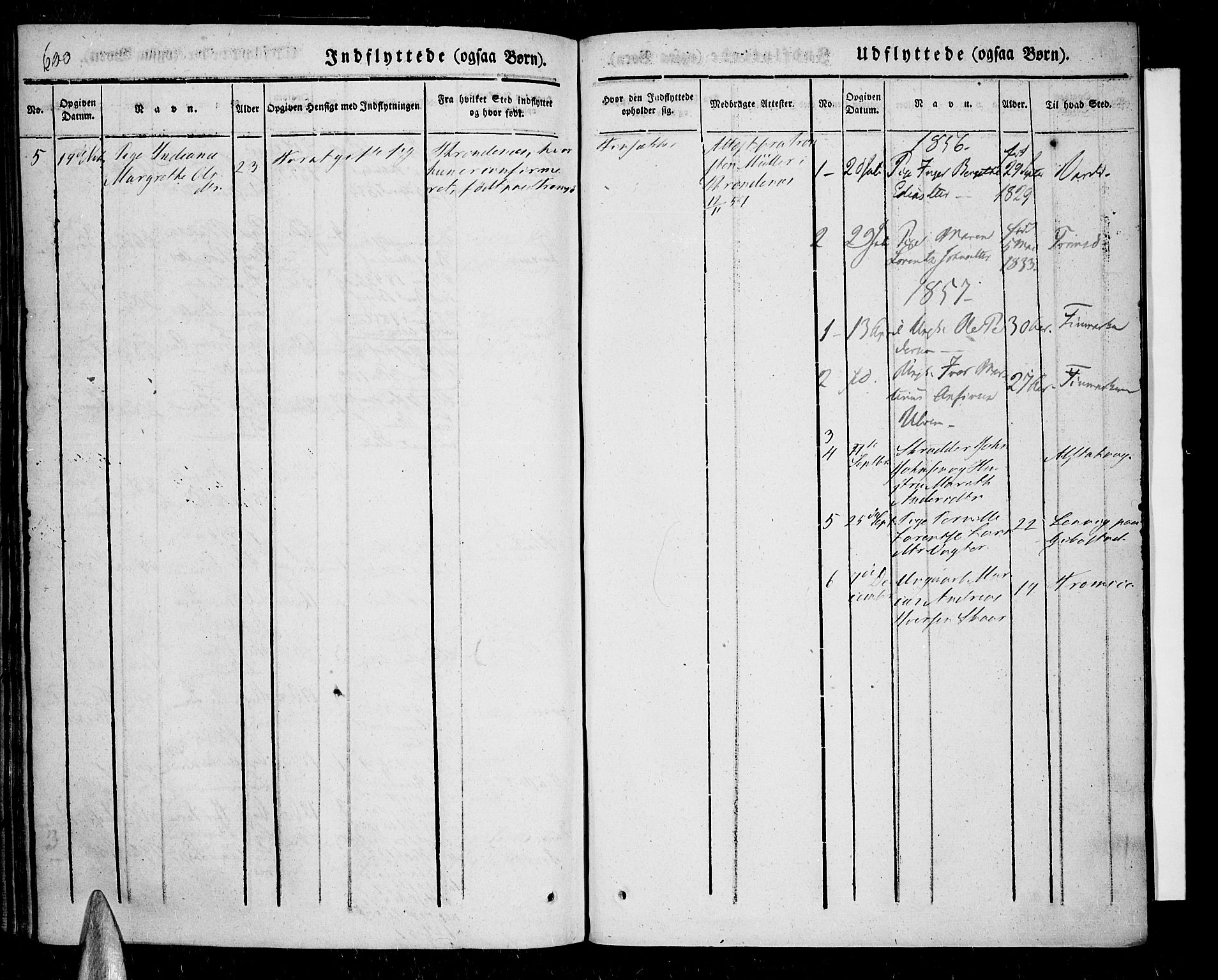 Kvæfjord sokneprestkontor, SATØ/S-1323/G/Ga/Gaa/L0003kirke: Parish register (official) no. 3, 1830-1857, p. 600