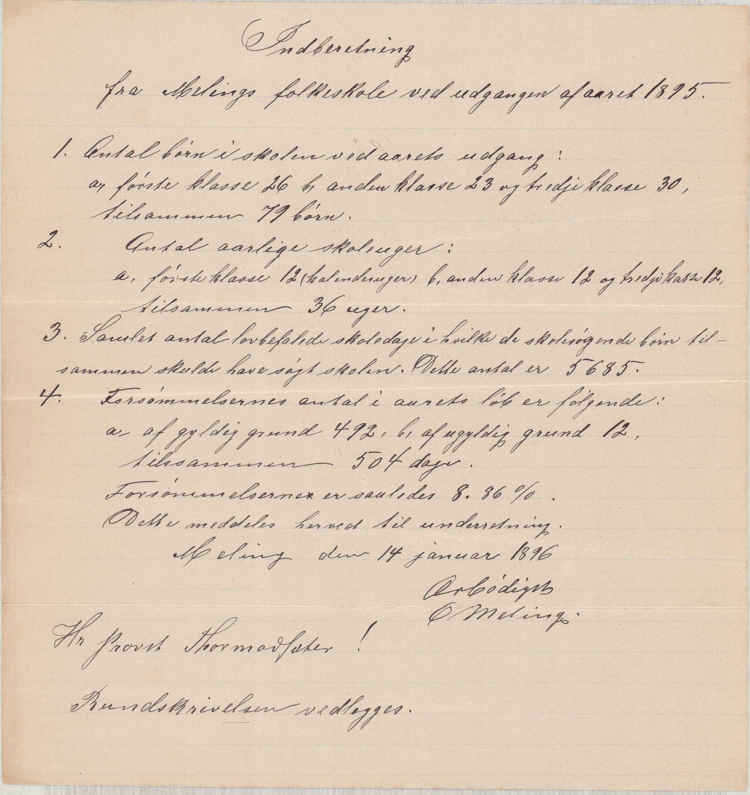 Finnaas kommune. Skulestyret, IKAH/1218a-211/D/Da/L0001/0004: Kronologisk ordna korrespondanse / Kronologisk ordna korrespondanse , 1894-1896, p. 145