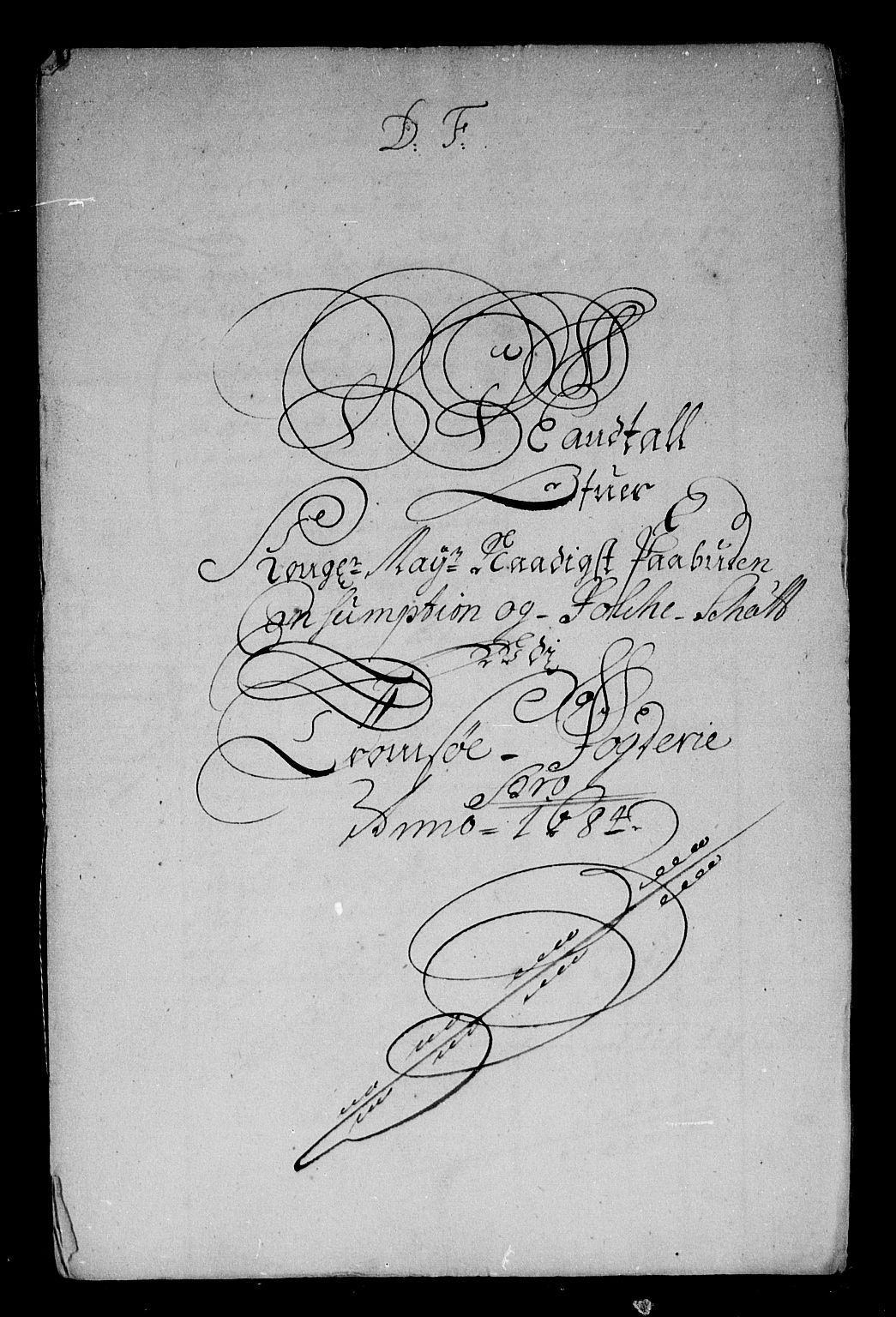 Rentekammeret inntil 1814, Reviderte regnskaper, Stiftamtstueregnskaper, Trondheim stiftamt og Nordland amt, AV/RA-EA-6044/R/Rg/L0077: Trondheim stiftamt og Nordland amt, 1684