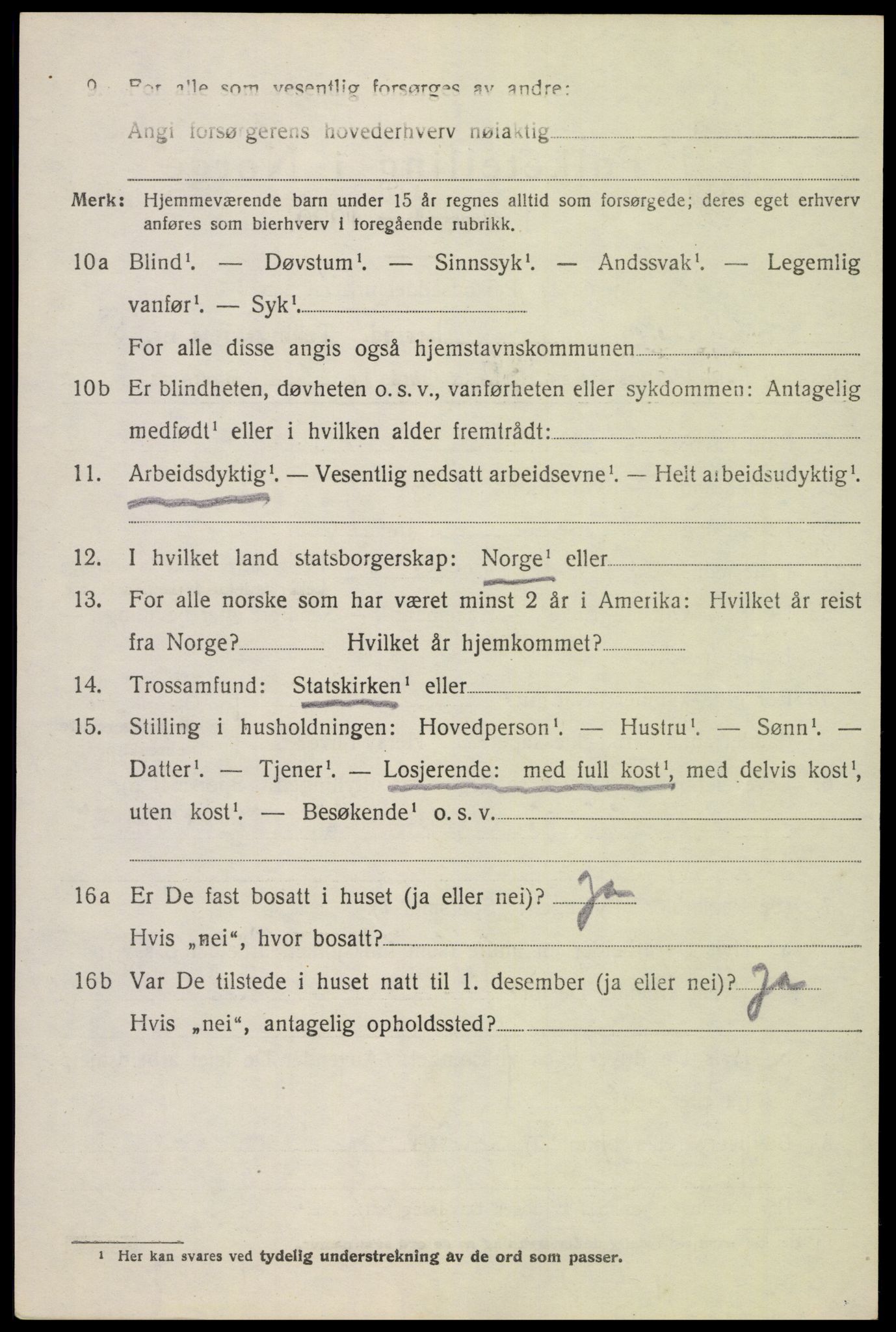 SAH, 1920 census for Østre Toten, 1920, p. 11287