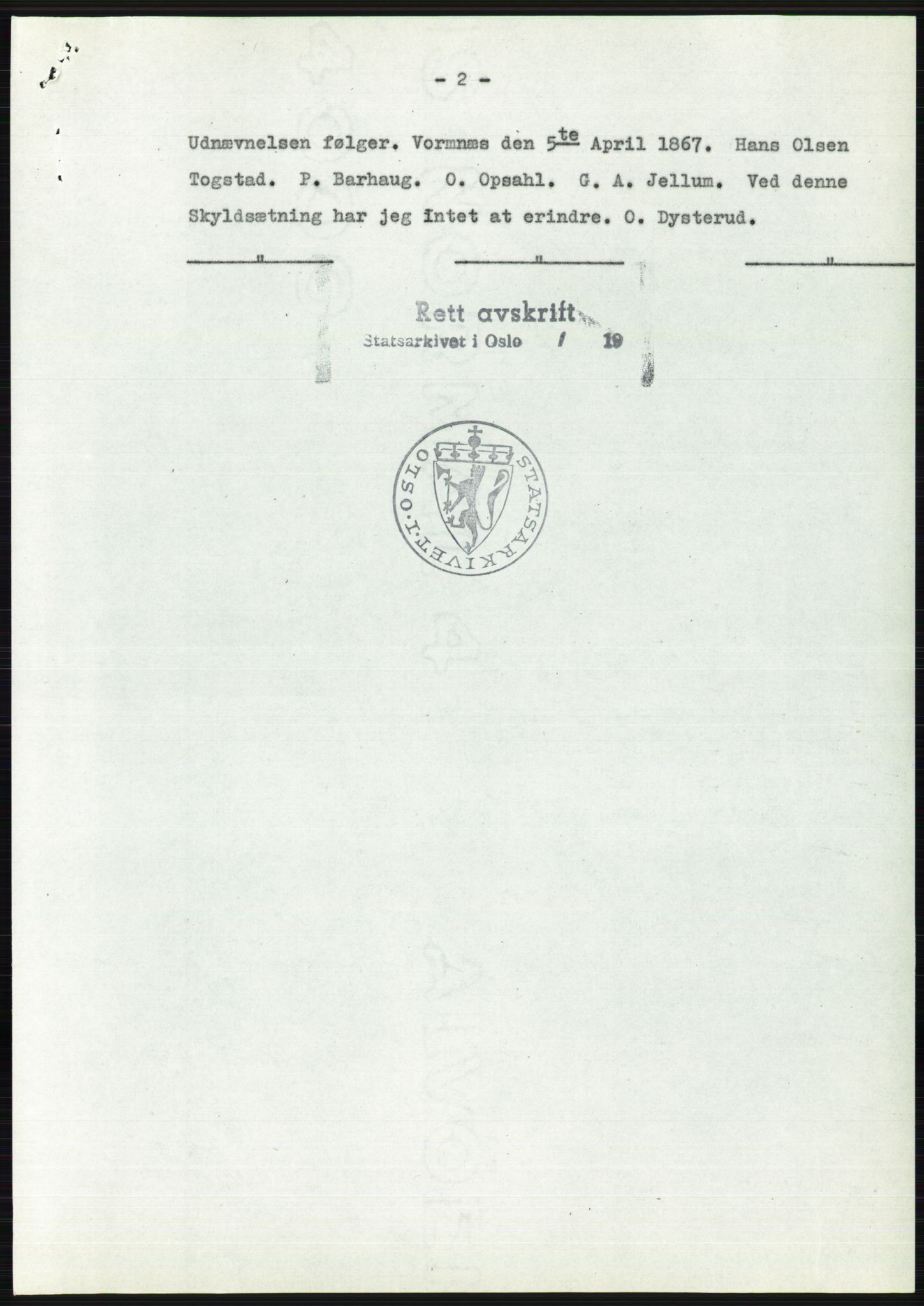 Statsarkivet i Oslo, SAO/A-10621/Z/Zd/L0001: Avskrifter, j.nr 34/1953 og 385-1291/1954, 1953-1954, p. 451