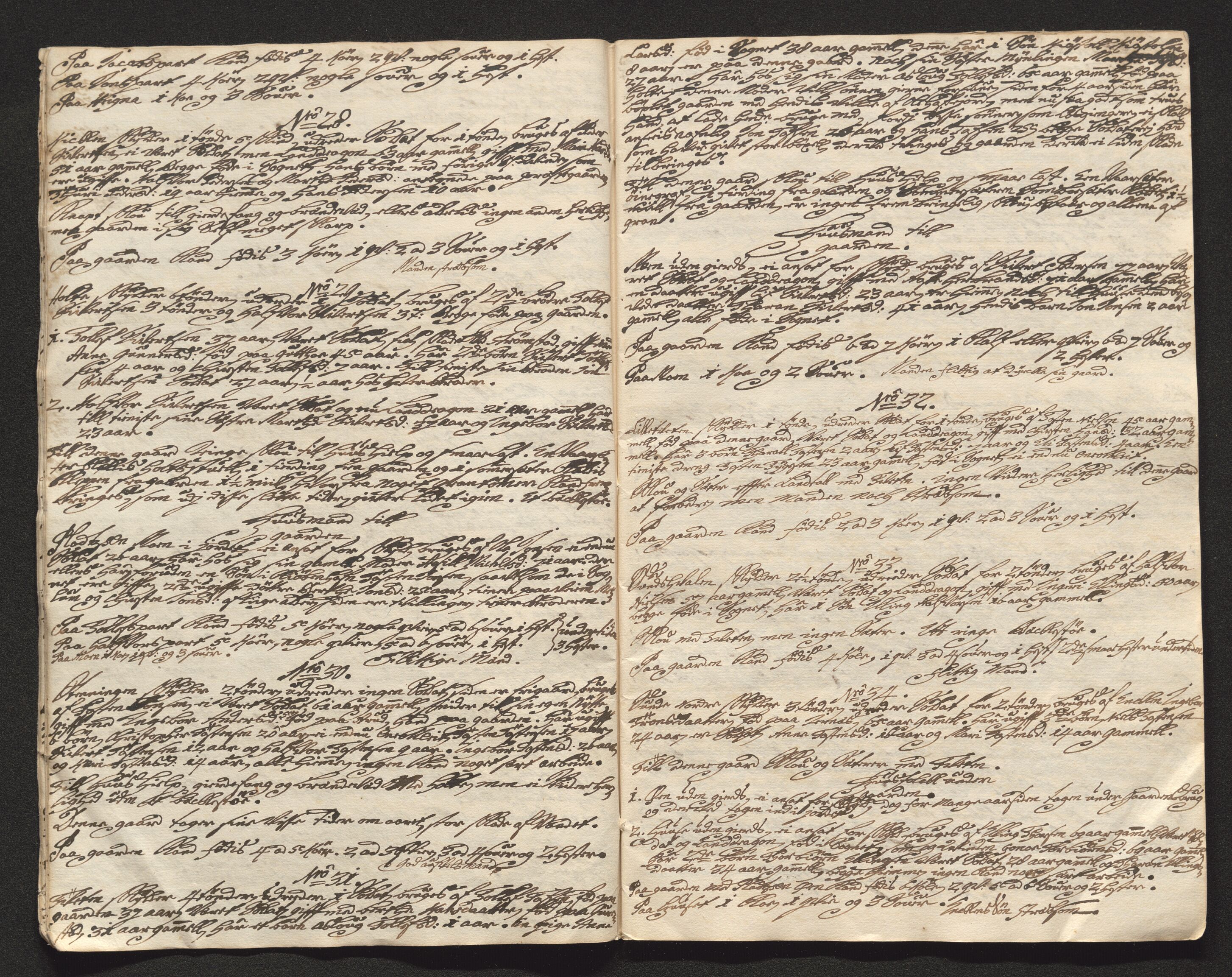 Bratsberg len og amt, AV/SAKO-A-943/I/I34/L0342/0007: Diverse manntall og fortegnelser / Manntall over gårder og innbyggere i Sauherad prestegjeld, 1730, p. 7