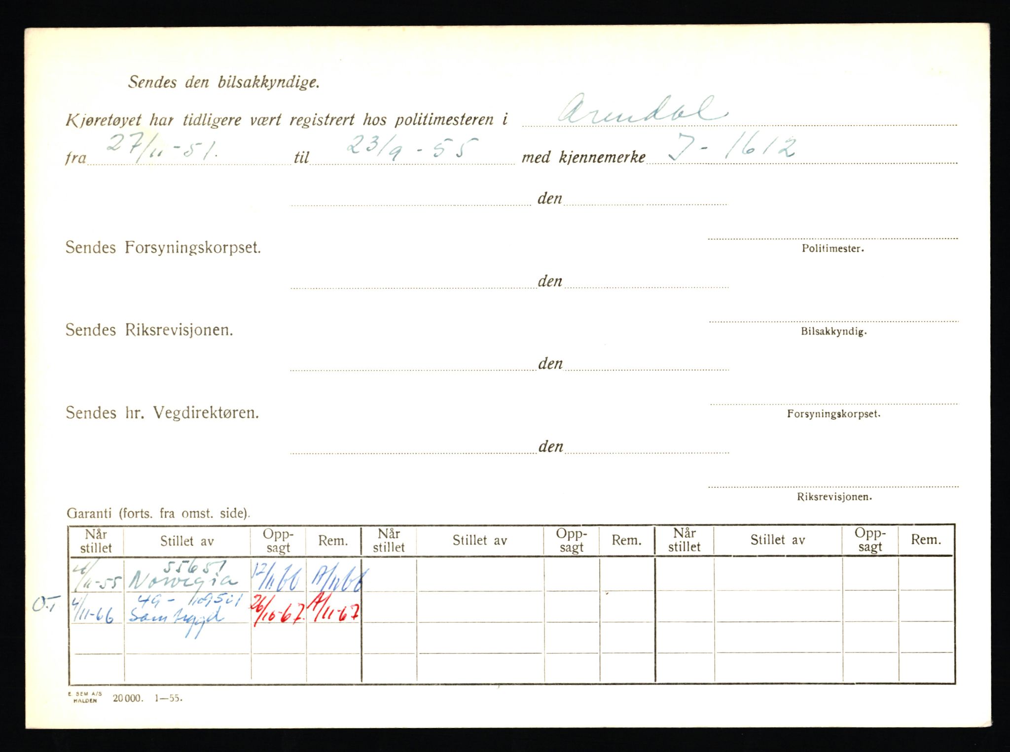 Stavanger trafikkstasjon, AV/SAST-A-101942/0/F/L0048: L-29100 - L-29899, 1930-1971, p. 1152