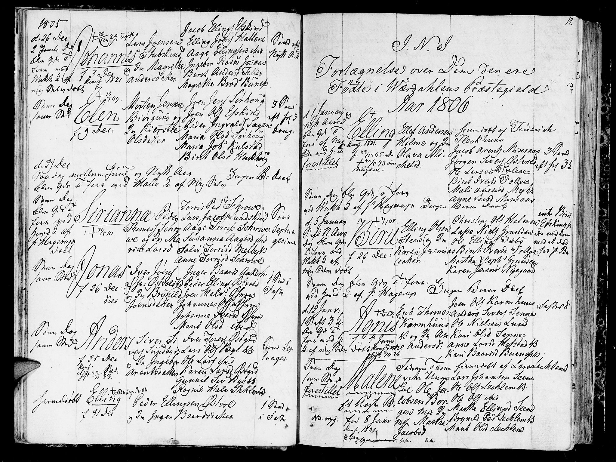 Ministerialprotokoller, klokkerbøker og fødselsregistre - Nord-Trøndelag, SAT/A-1458/723/L0233: Parish register (official) no. 723A04, 1805-1816, p. 14