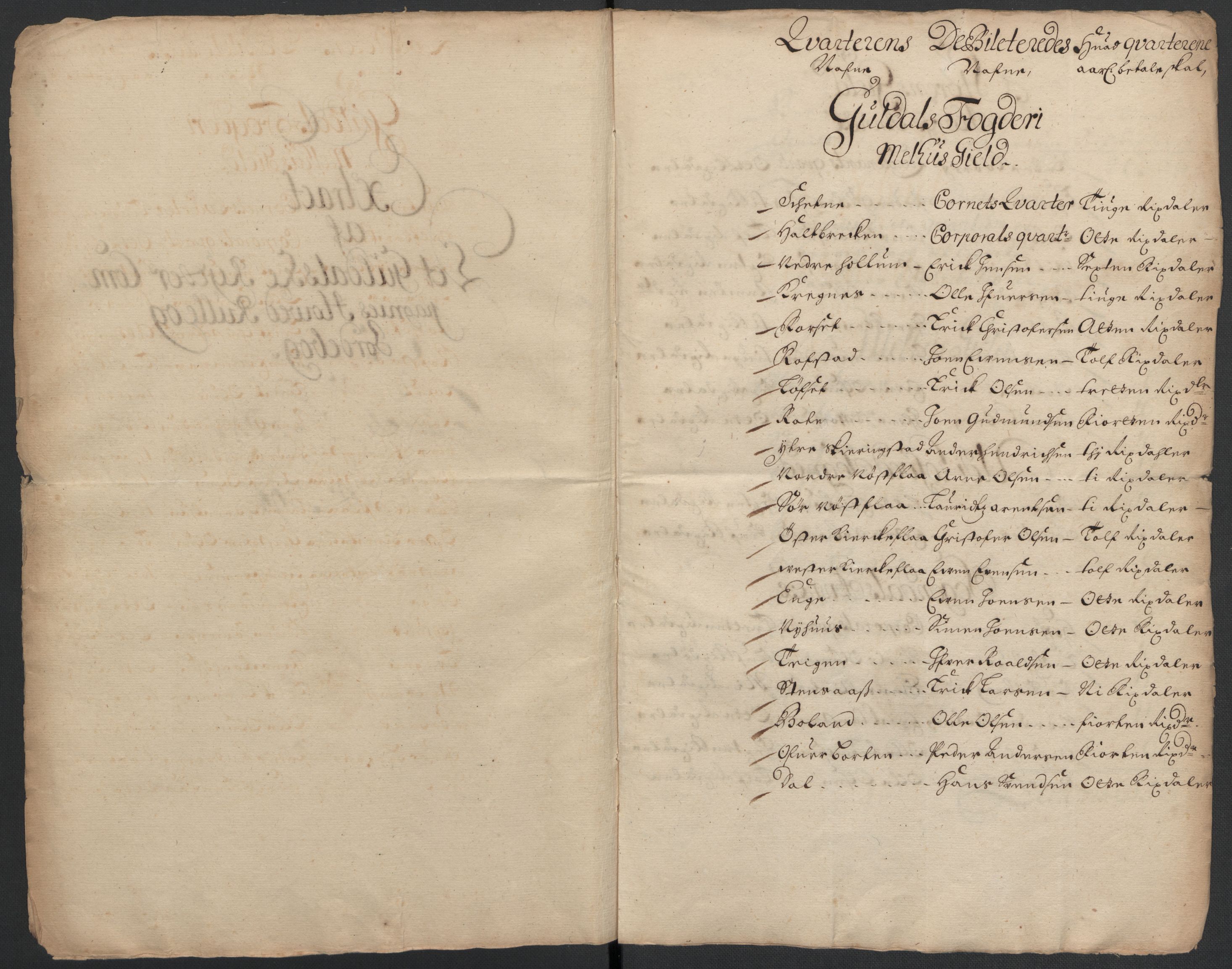 Rentekammeret inntil 1814, Reviderte regnskaper, Fogderegnskap, RA/EA-4092/R59/L3940: Fogderegnskap Gauldal, 1689-1690, p. 379