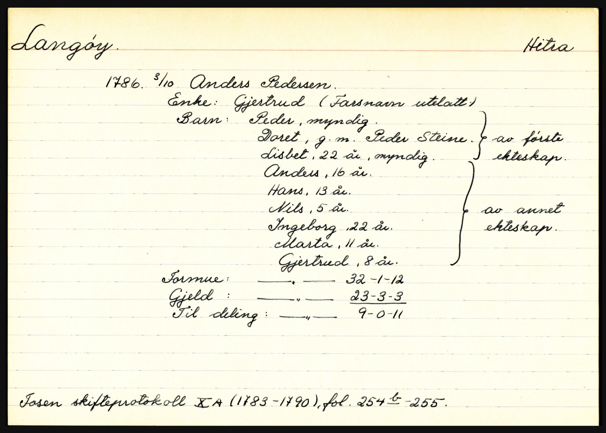 Fosen sorenskriveri, AV/SAT-A-1107/1/3, 1681-1823, p. 3645