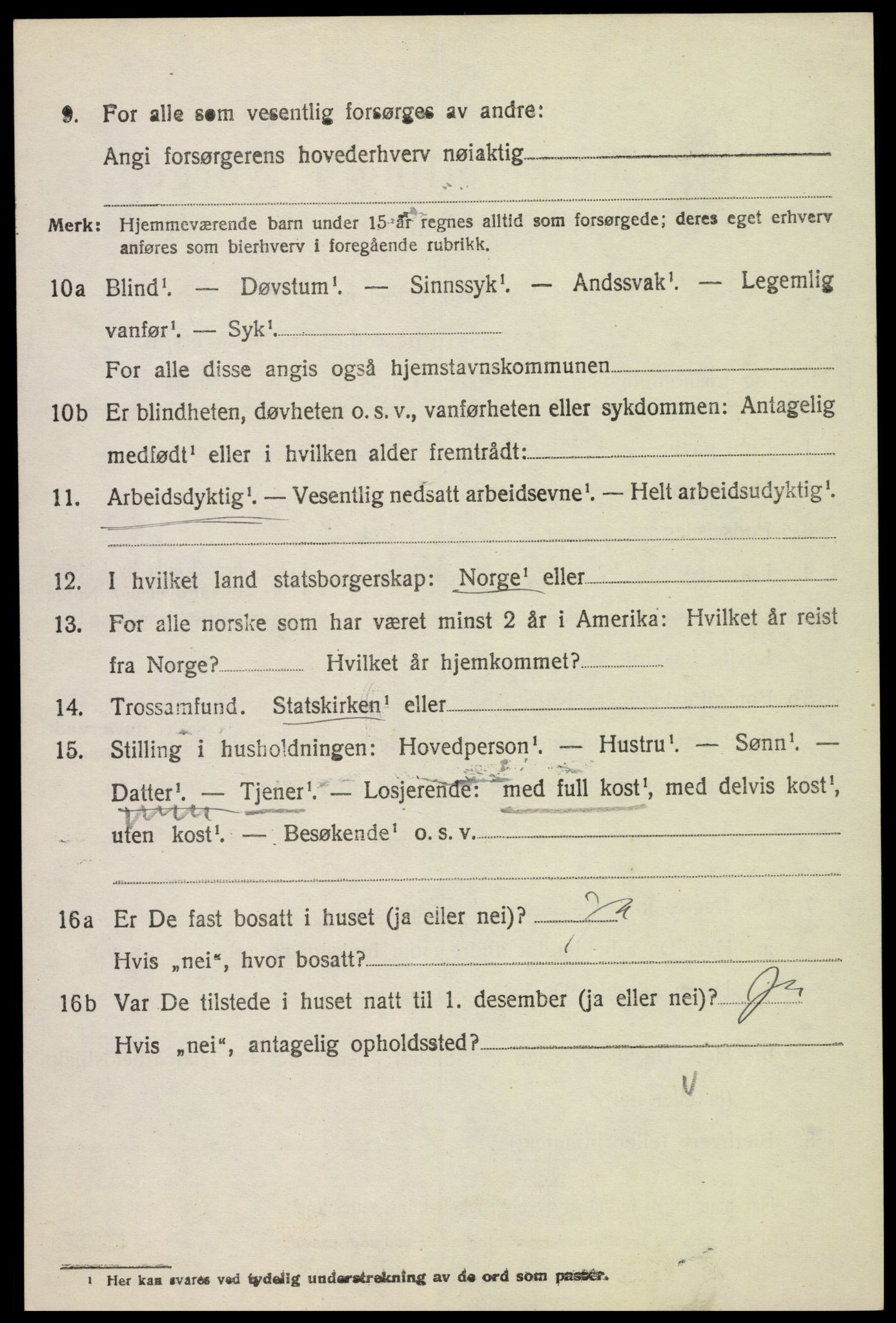 SAH, 1920 census for Nes (Hedmark), 1920, p. 3777