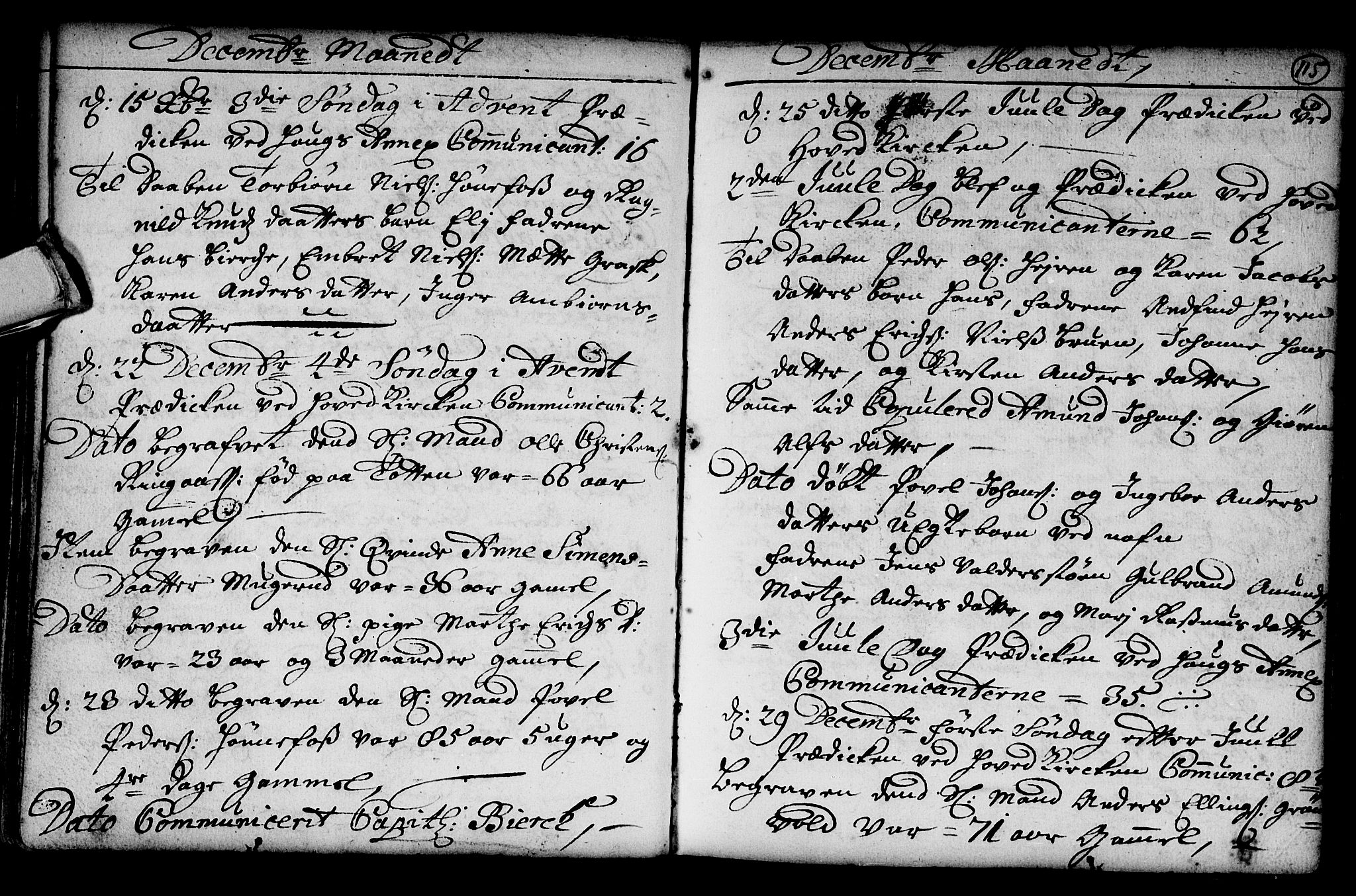 Norderhov kirkebøker, AV/SAKO-A-237/G/Ga/L0001: Parish register (copy) no. I 1, 1717-1725, p. 115