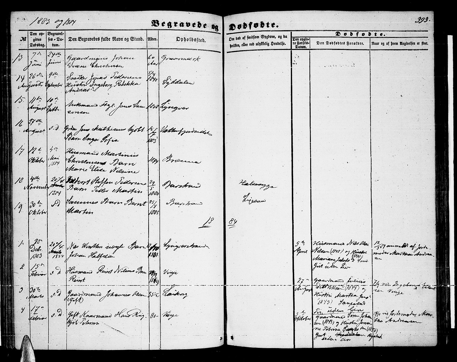 Ministerialprotokoller, klokkerbøker og fødselsregistre - Nordland, AV/SAT-A-1459/876/L1102: Parish register (copy) no. 876C01, 1852-1886, p. 393