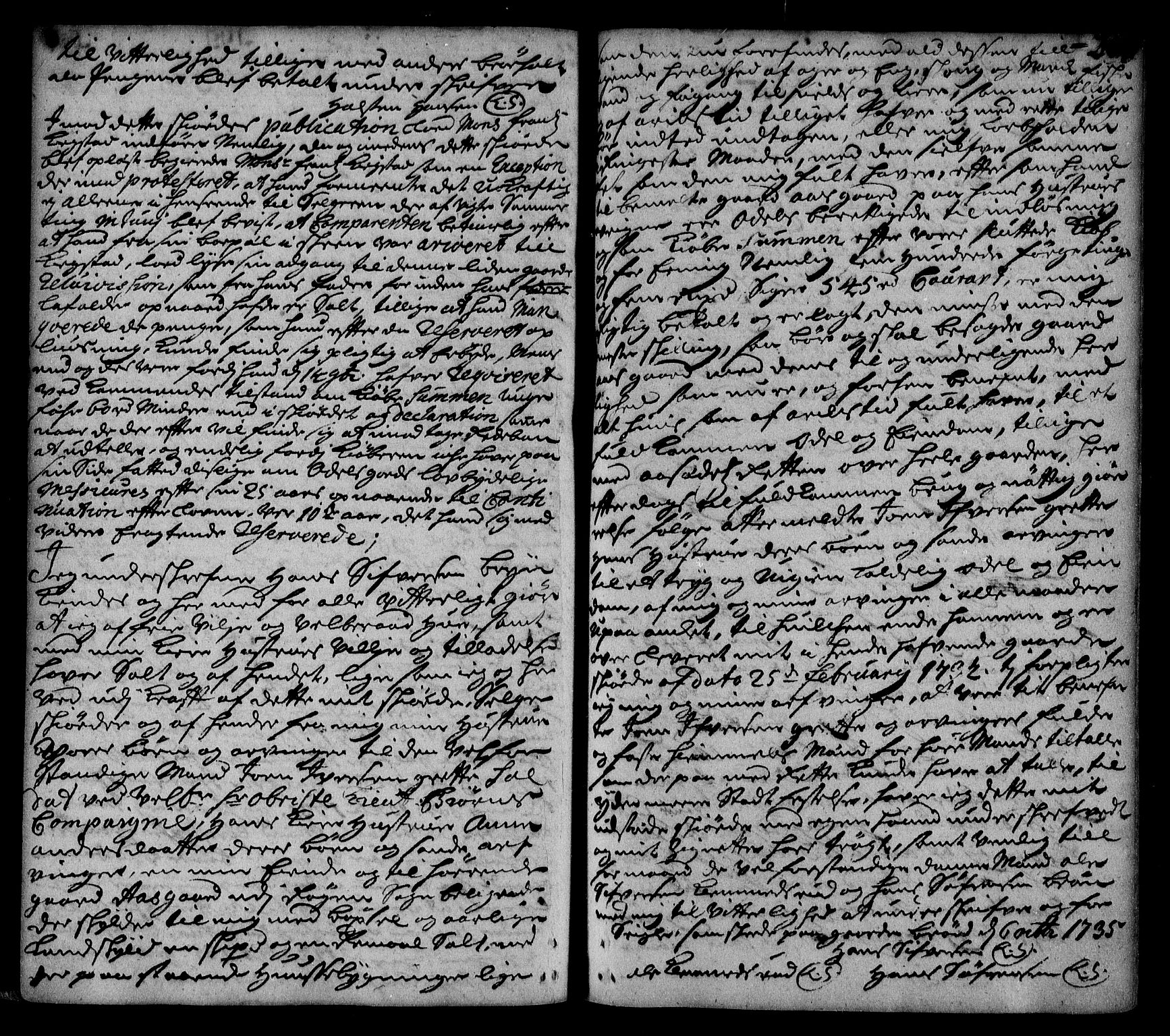 Lier, Røyken og Hurum sorenskriveri, SAKO/A-89/G/Ga/Gaa/L0002: Mortgage book no. II, 1725-1755, p. 200