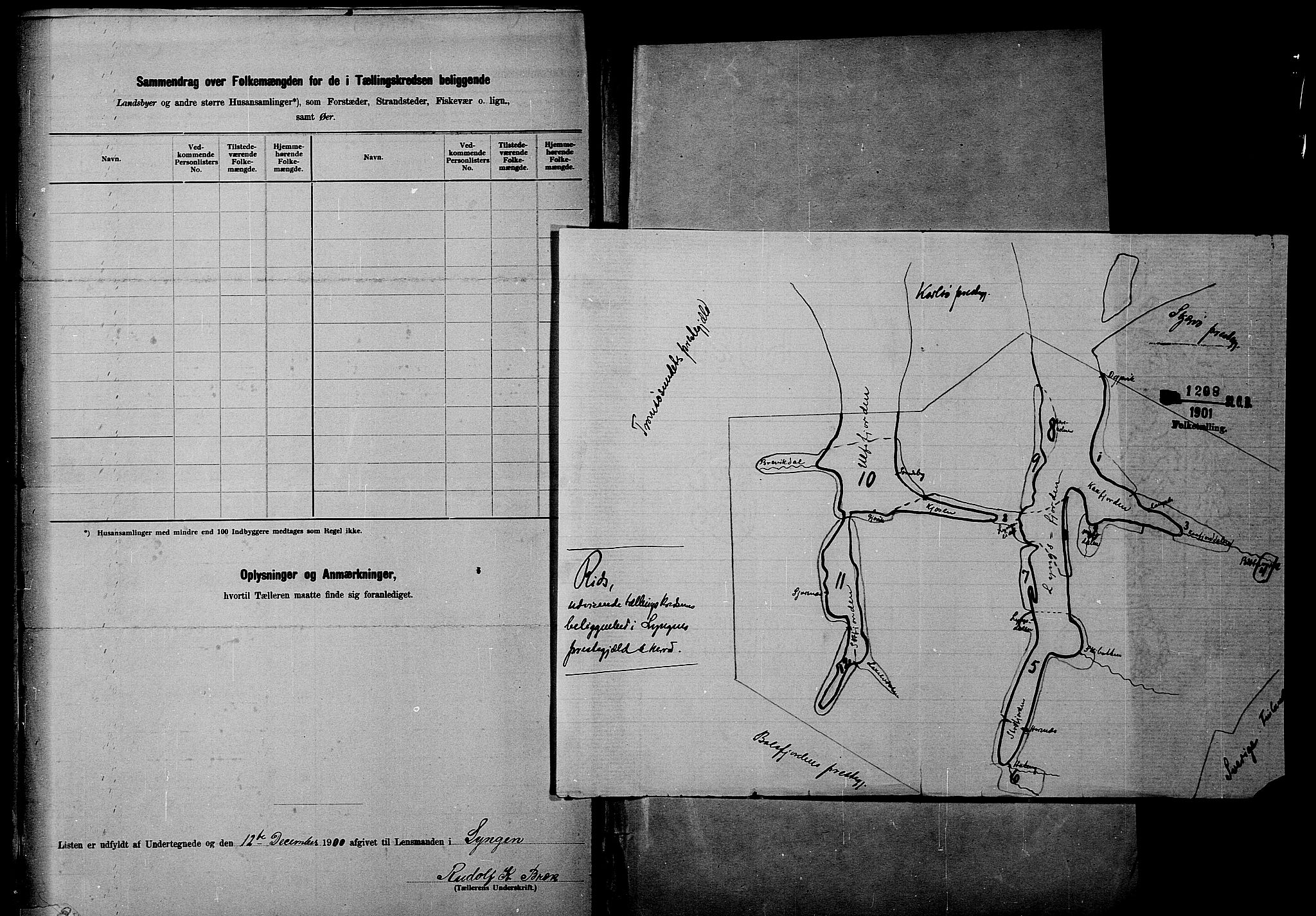 SATØ, 1900 census for Lyngen, 1900, p. 32