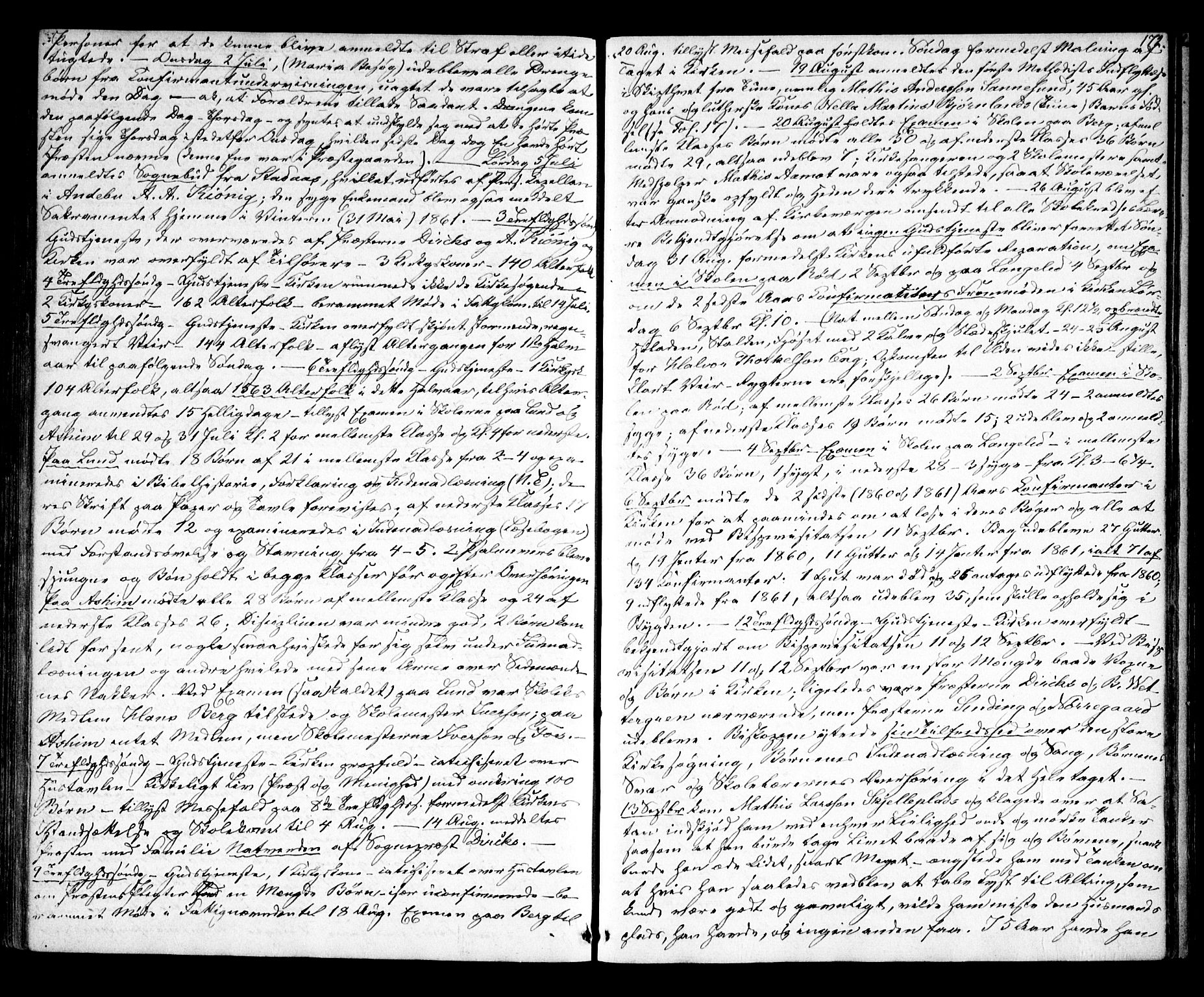 Skiptvet prestekontor Kirkebøker, AV/SAO-A-20009/F/Fa/L0007: Parish register (official) no. 7, 1861-1866, p. 172