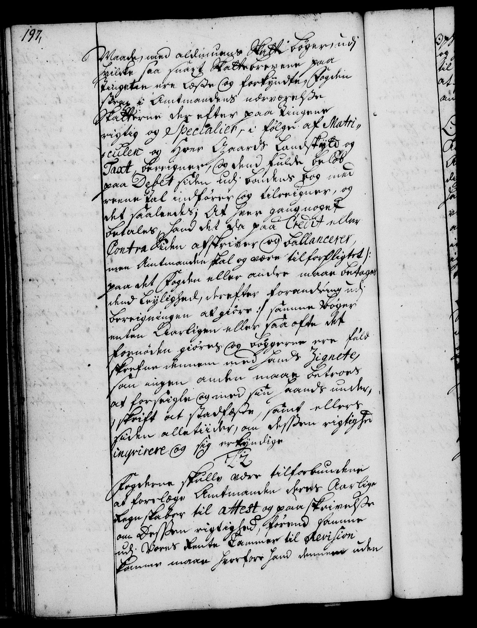 Rentekammeret, Kammerkanselliet, RA/EA-3111/G/Gg/Ggi/L0002: Norsk instruksjonsprotokoll med register (merket RK 53.35), 1729-1751, p. 197