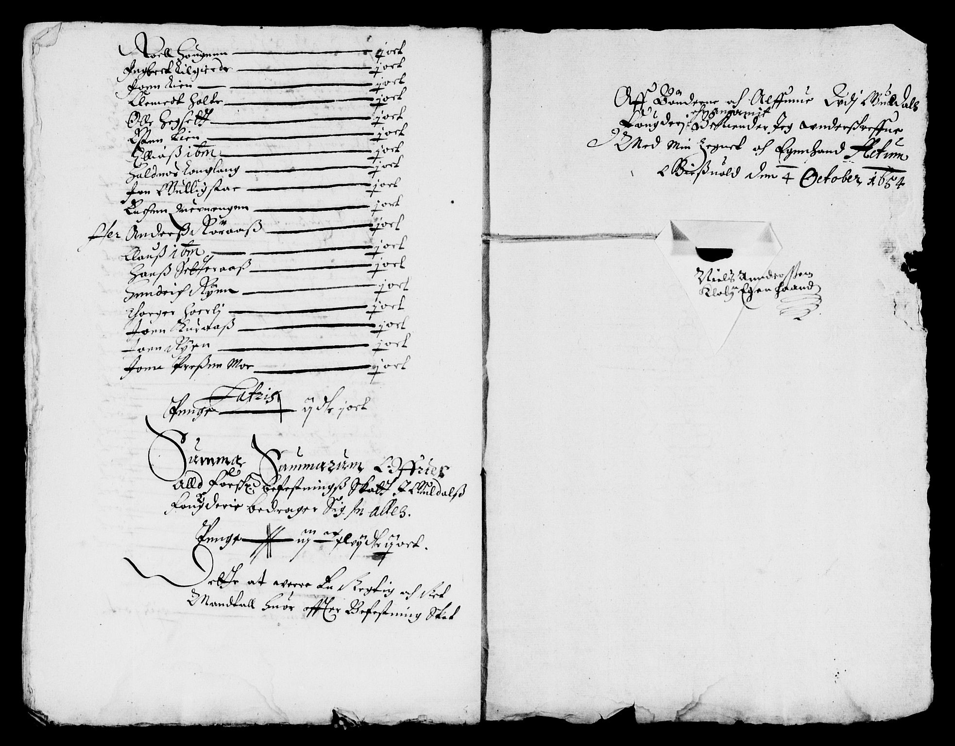 Rentekammeret inntil 1814, Reviderte regnskaper, Lensregnskaper, AV/RA-EA-5023/R/Rb/Rbw/L0118: Trondheim len, 1654-1655