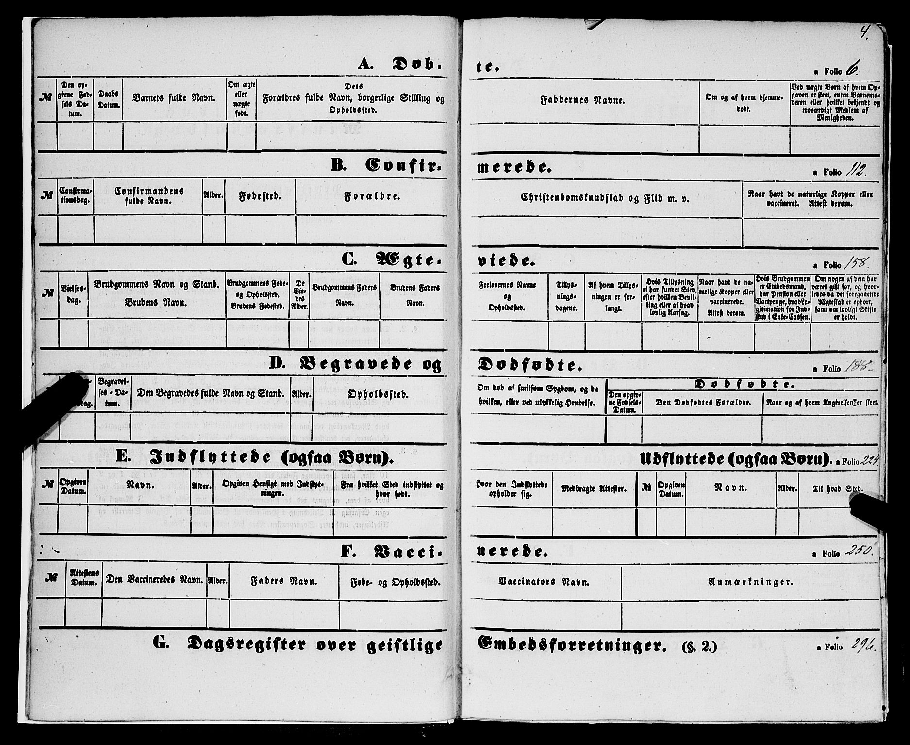 Luster sokneprestembete, SAB/A-81101/H/Haa/Haaa/L0008: Parish register (official) no. A 8, 1860-1870, p. 4