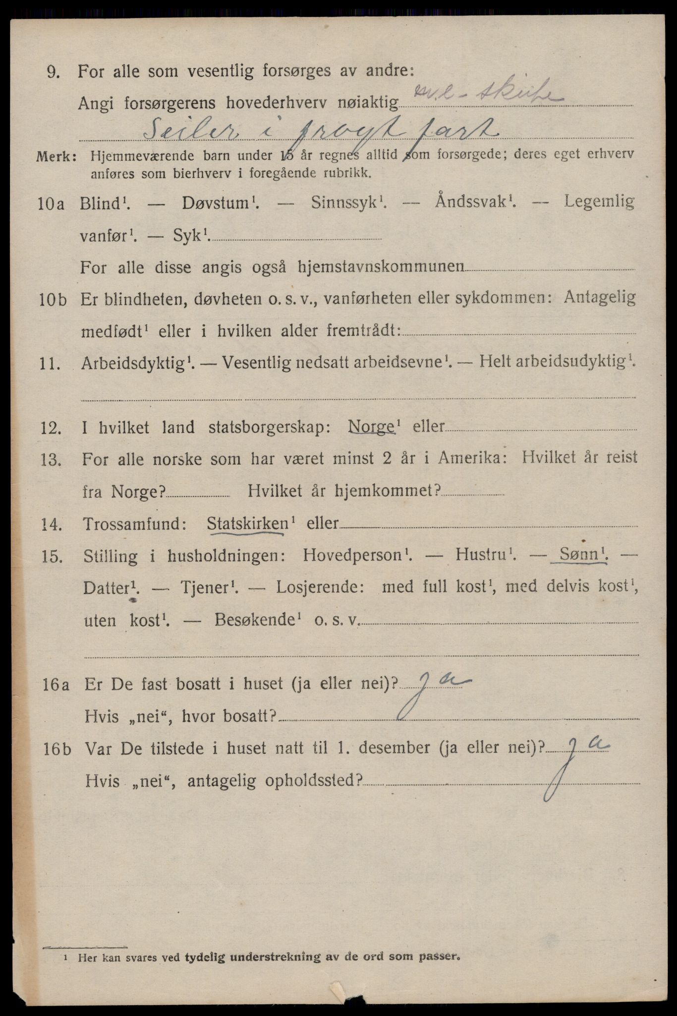 SAST, 1920 census for Vats, 1920, p. 520