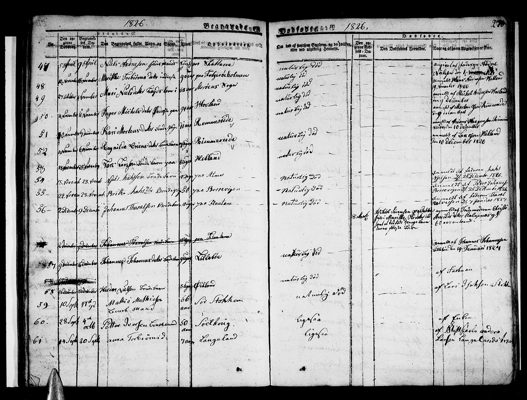 Stord sokneprestembete, AV/SAB-A-78201/H/Haa: Parish register (official) no. A 6, 1826-1840, p. 276