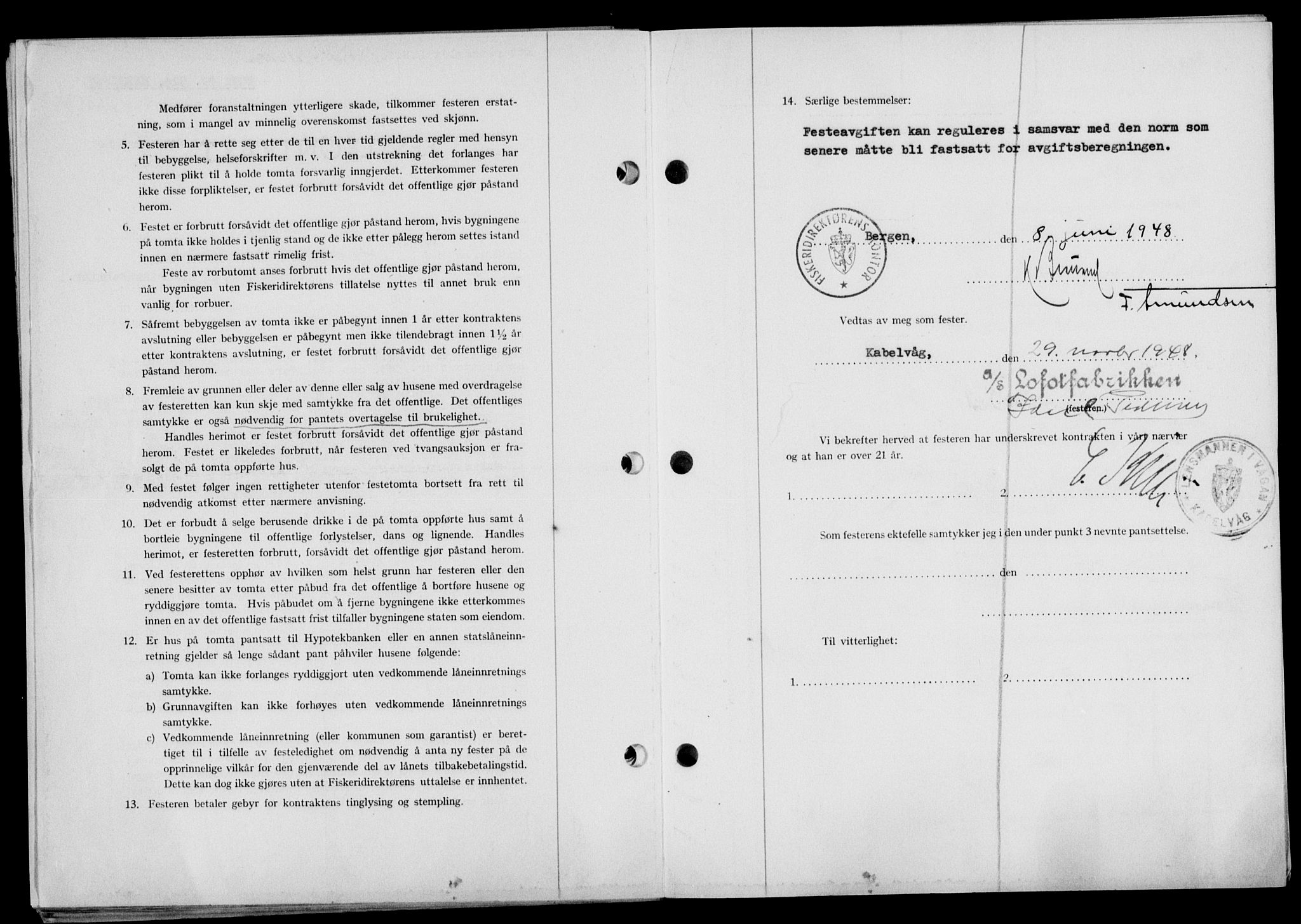 Lofoten sorenskriveri, AV/SAT-A-0017/1/2/2C/L0020a: Mortgage book no. 20a, 1948-1949, Diary no: : 928/1949