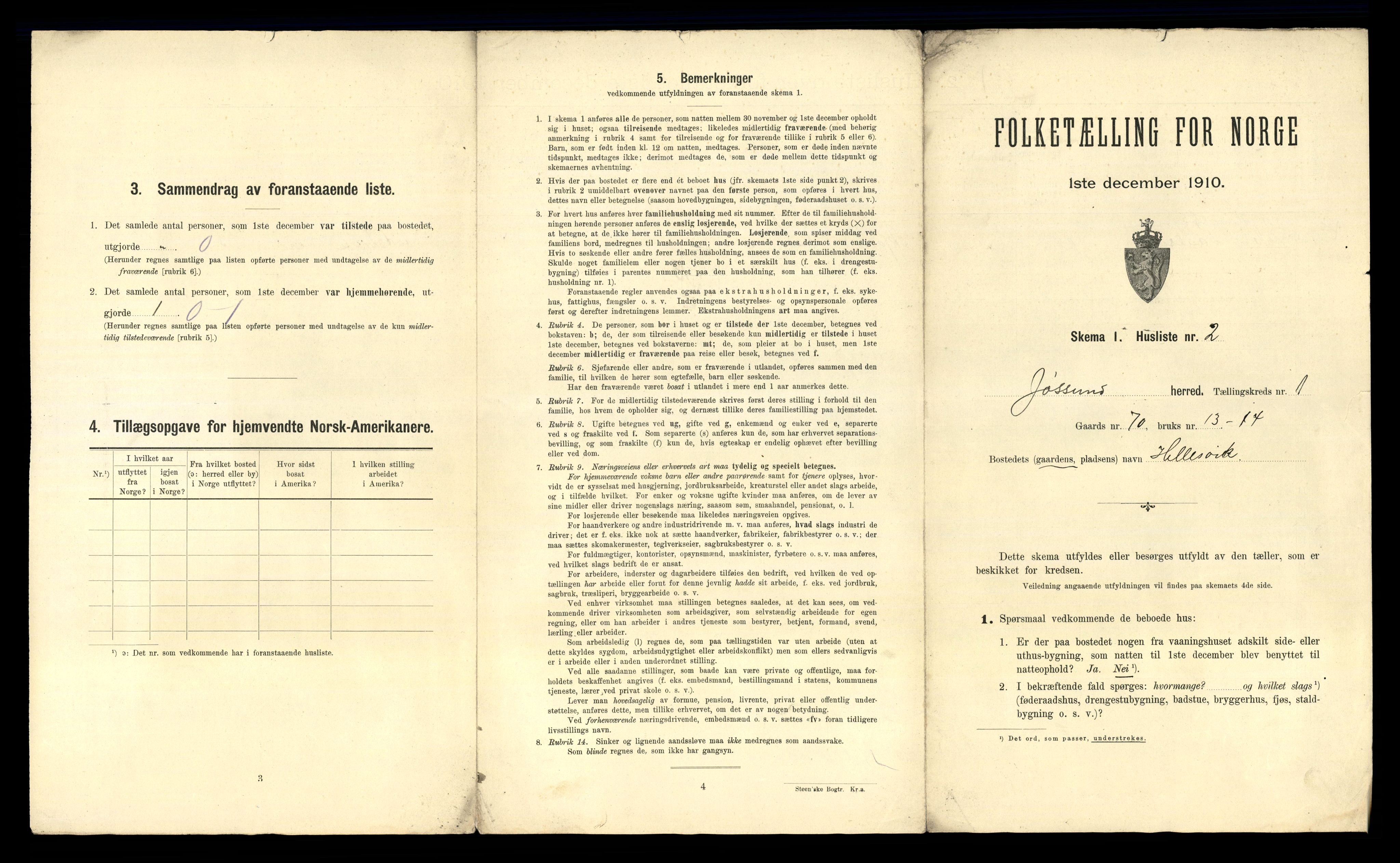 RA, 1910 census for Jøssund, 1910, p. 28