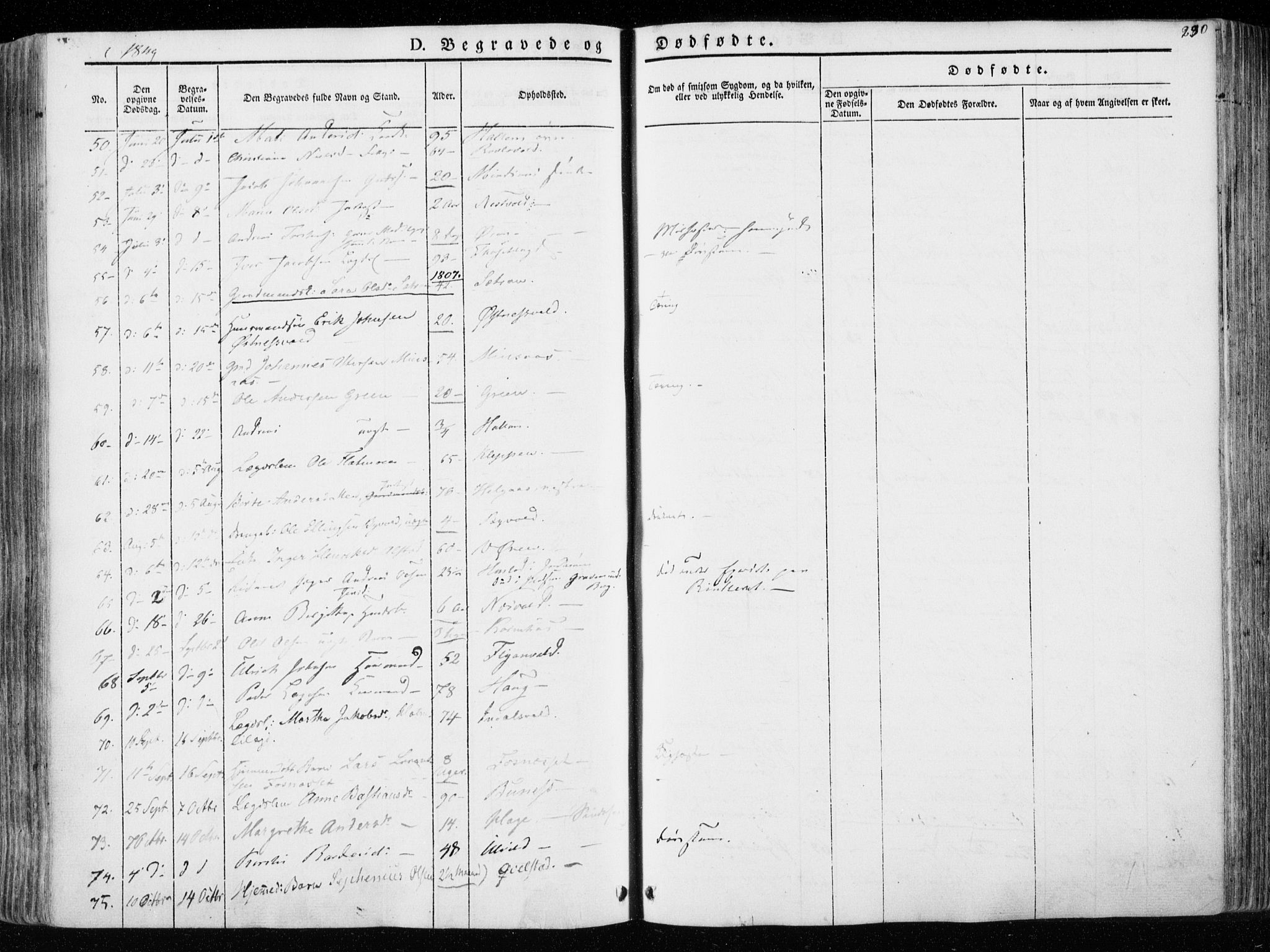 Ministerialprotokoller, klokkerbøker og fødselsregistre - Nord-Trøndelag, SAT/A-1458/723/L0239: Parish register (official) no. 723A08, 1841-1851, p. 290