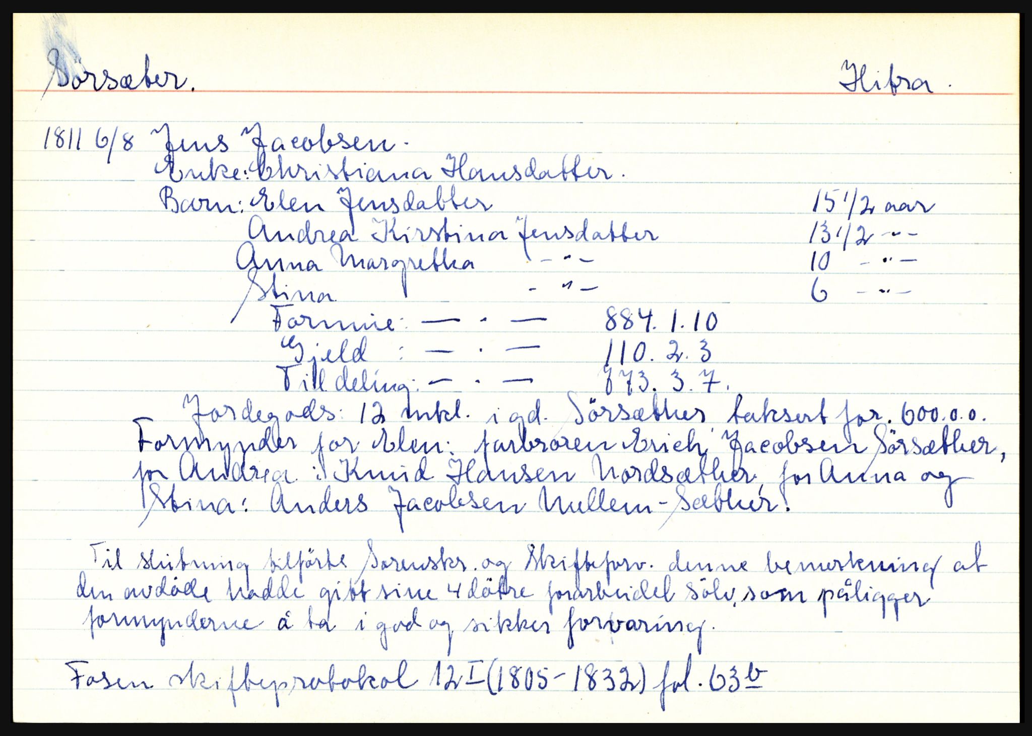 Fosen sorenskriveri, AV/SAT-A-1107/1/3, 1681-1823, p. 6159