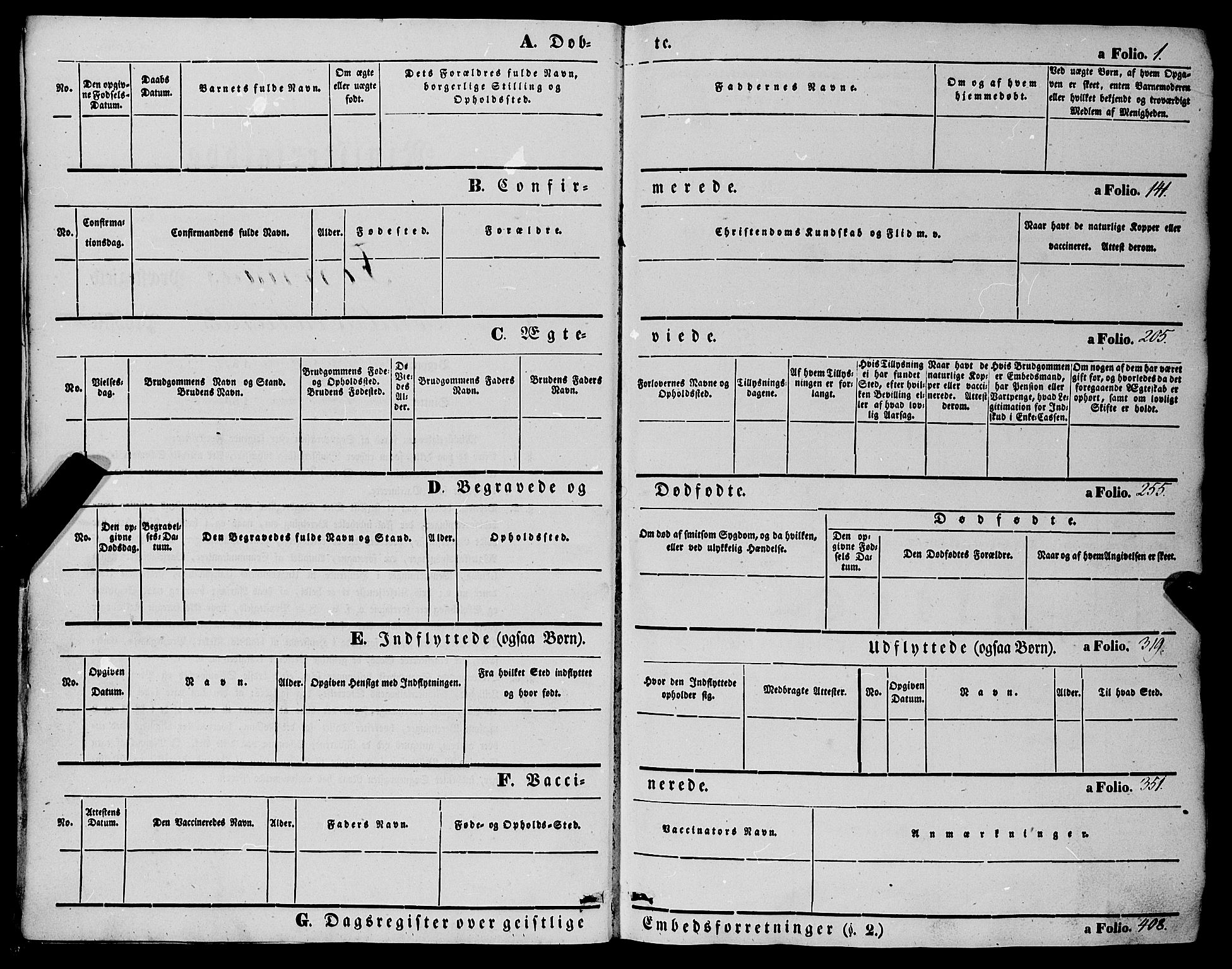 Finnås sokneprestembete, AV/SAB-A-99925/H/Ha/Haa/Haaa/L0007: Parish register (official) no. A 7, 1850-1862