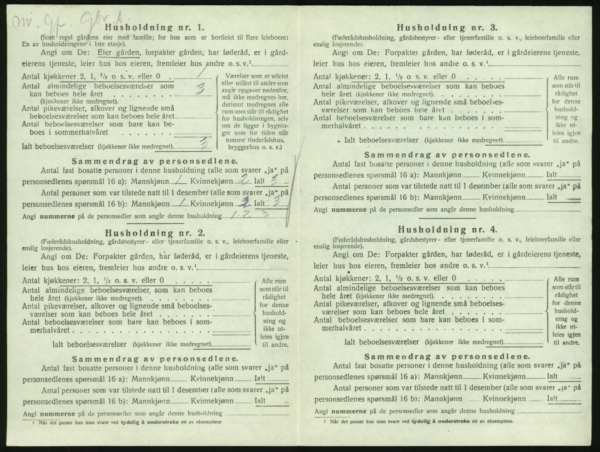 SAKO, 1920 census for Hedrum, 1920, p. 824