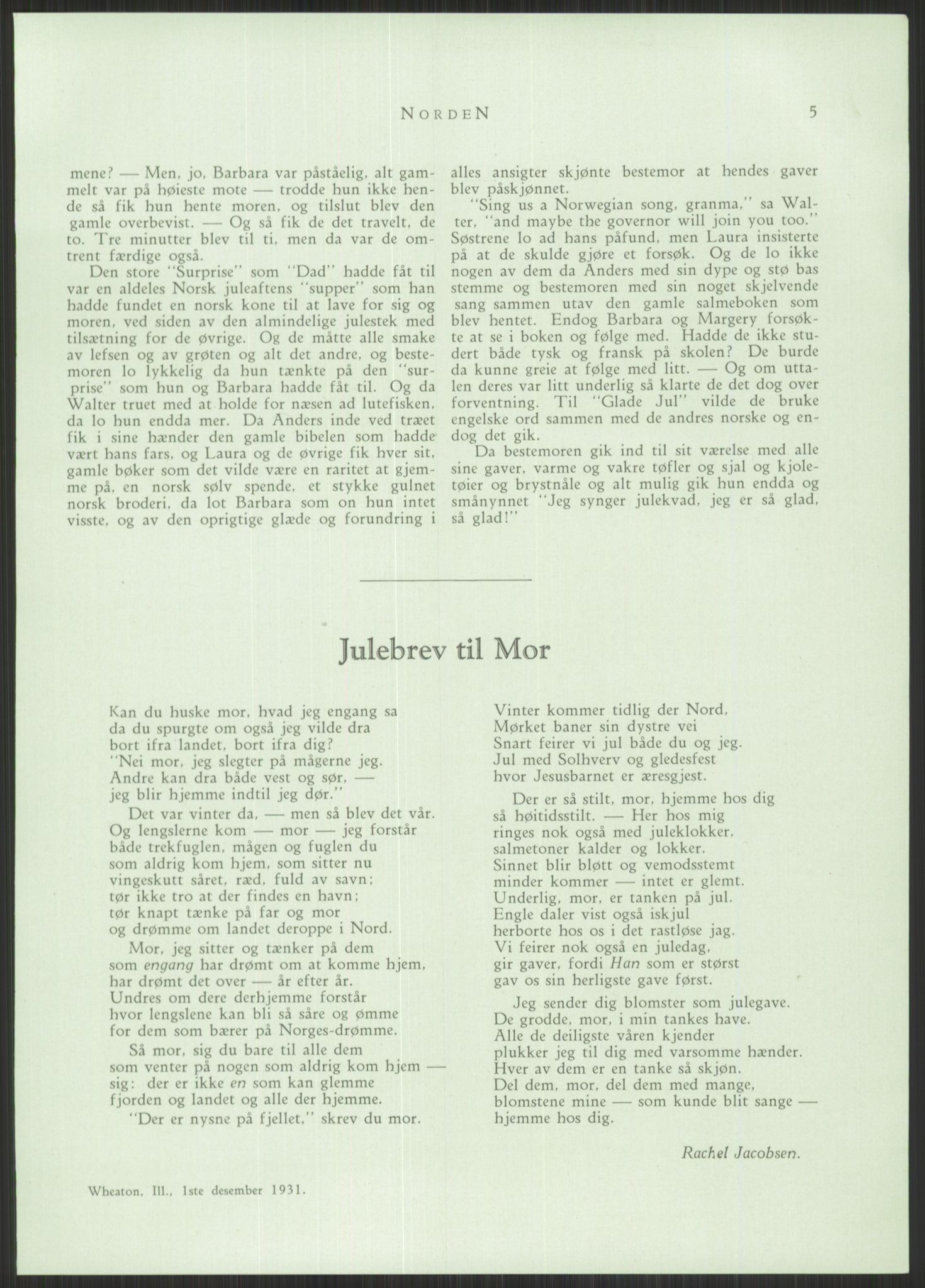 Samlinger til kildeutgivelse, Amerikabrevene, AV/RA-EA-4057/F/L0022: Innlån fra Vestfold. Innlån fra Telemark: Bratås - Duus, 1838-1914, p. 107