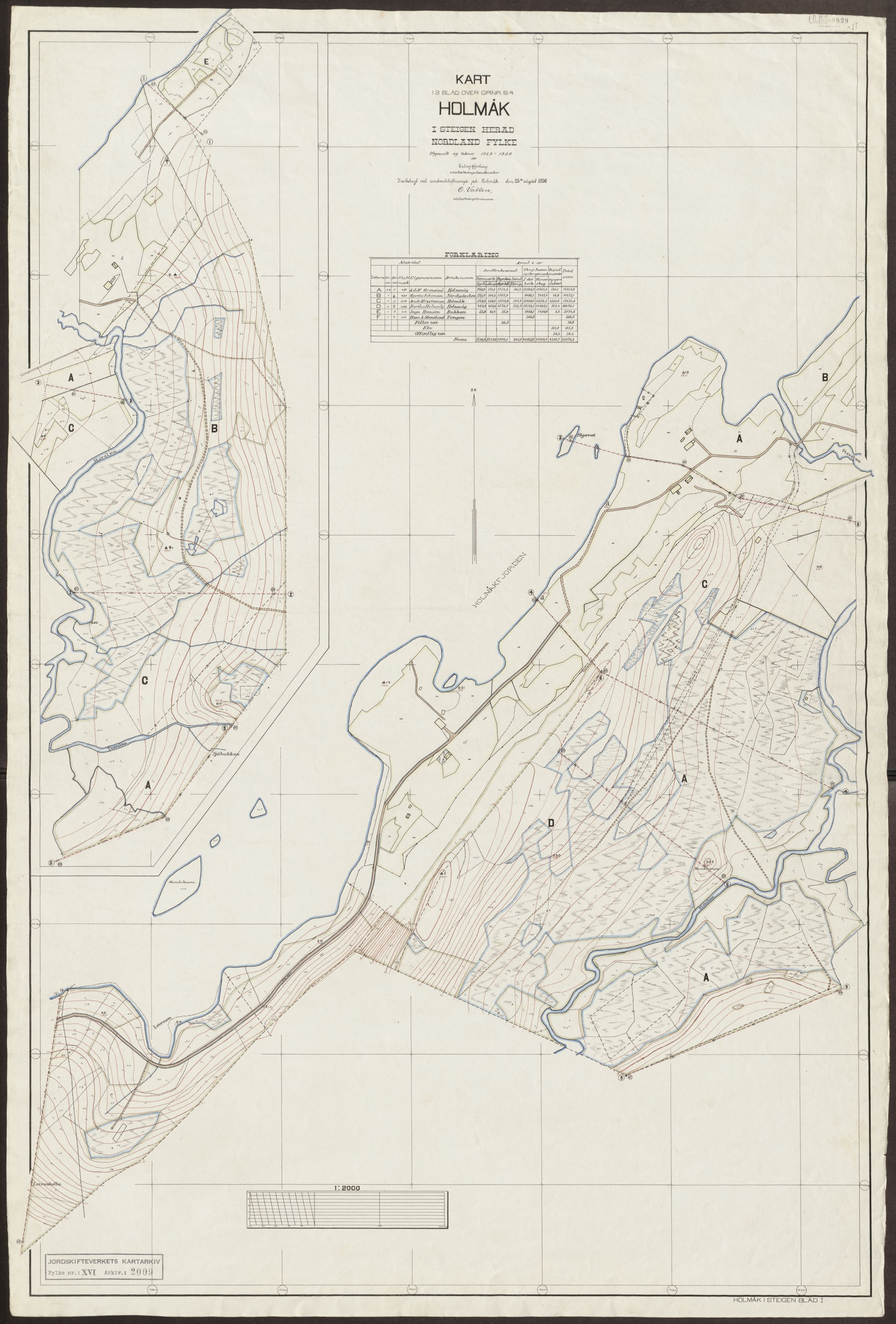 Jordskifteverkets kartarkiv, AV/RA-S-3929/T, 1859-1988, p. 2448