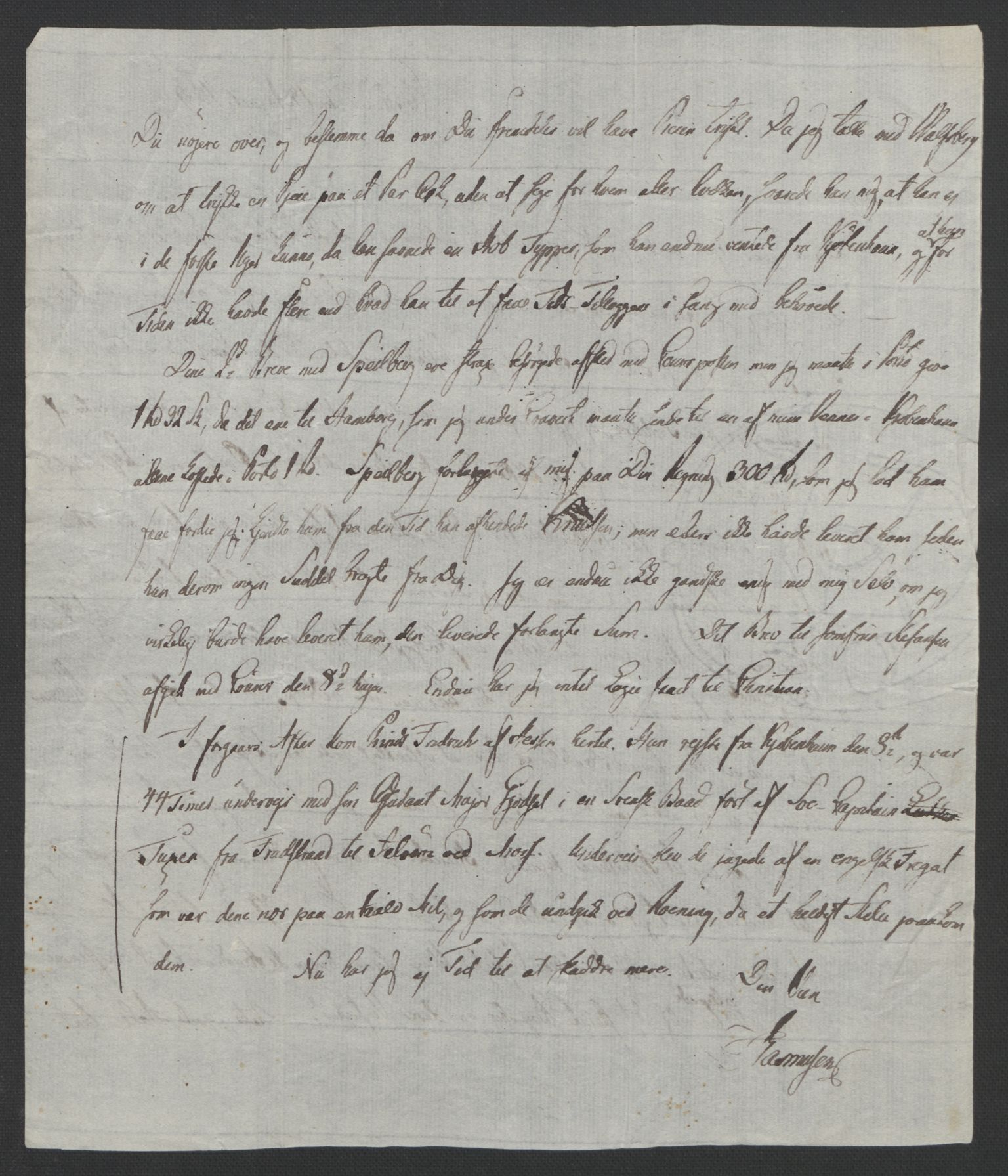 Faye, Andreas, AV/RA-PA-0015/F/Fh/L0026/0001: -- / Smaa-bidrag til Norges historie i det 19de aarhundrede. Særlig brev til J. Aall 1808-1810 og 1815. Endel pakker in folio, p. 79